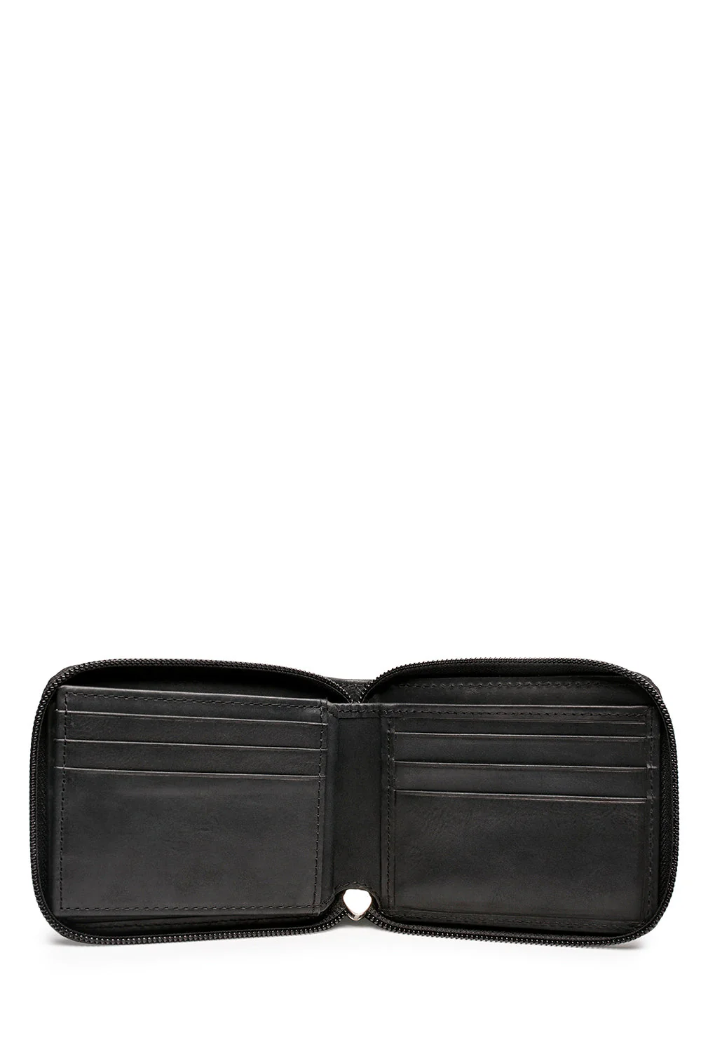 SWISSGEAR - 87000 Leather Zip-Around RFID Billfold Wallet with ID Flap - Image 5
