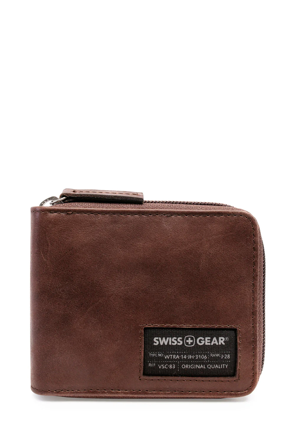 SWISSGEAR - 87000 Leather Zip-Around RFID Billfold Wallet with ID Flap - Image 7