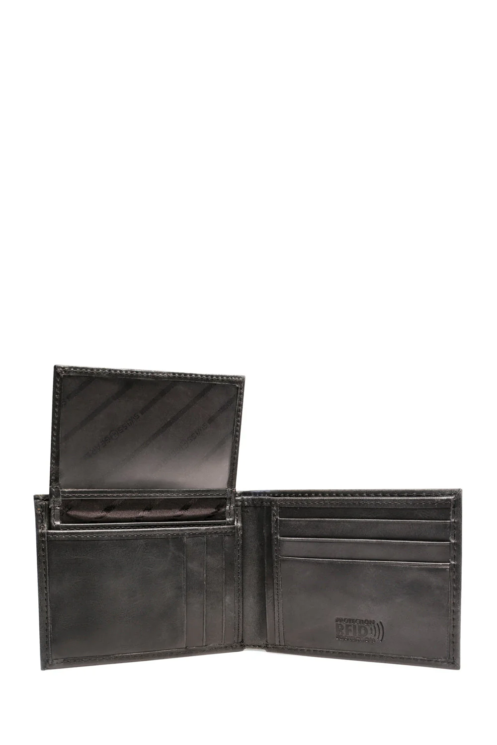 SWISSGEAR - 87135 Leather Billfold Wallet with RFID Shield and Detachable ID Holder - Image 5