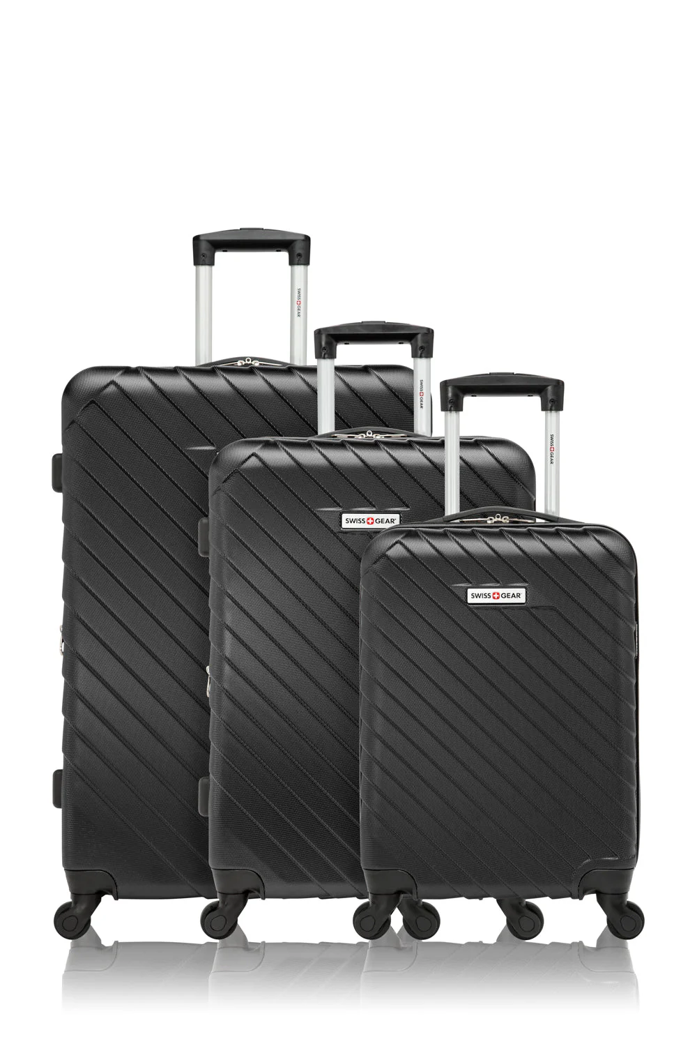 SWISSGEAR - BOLD III Collection Expandable Hardside Luggage 3 Piece Set