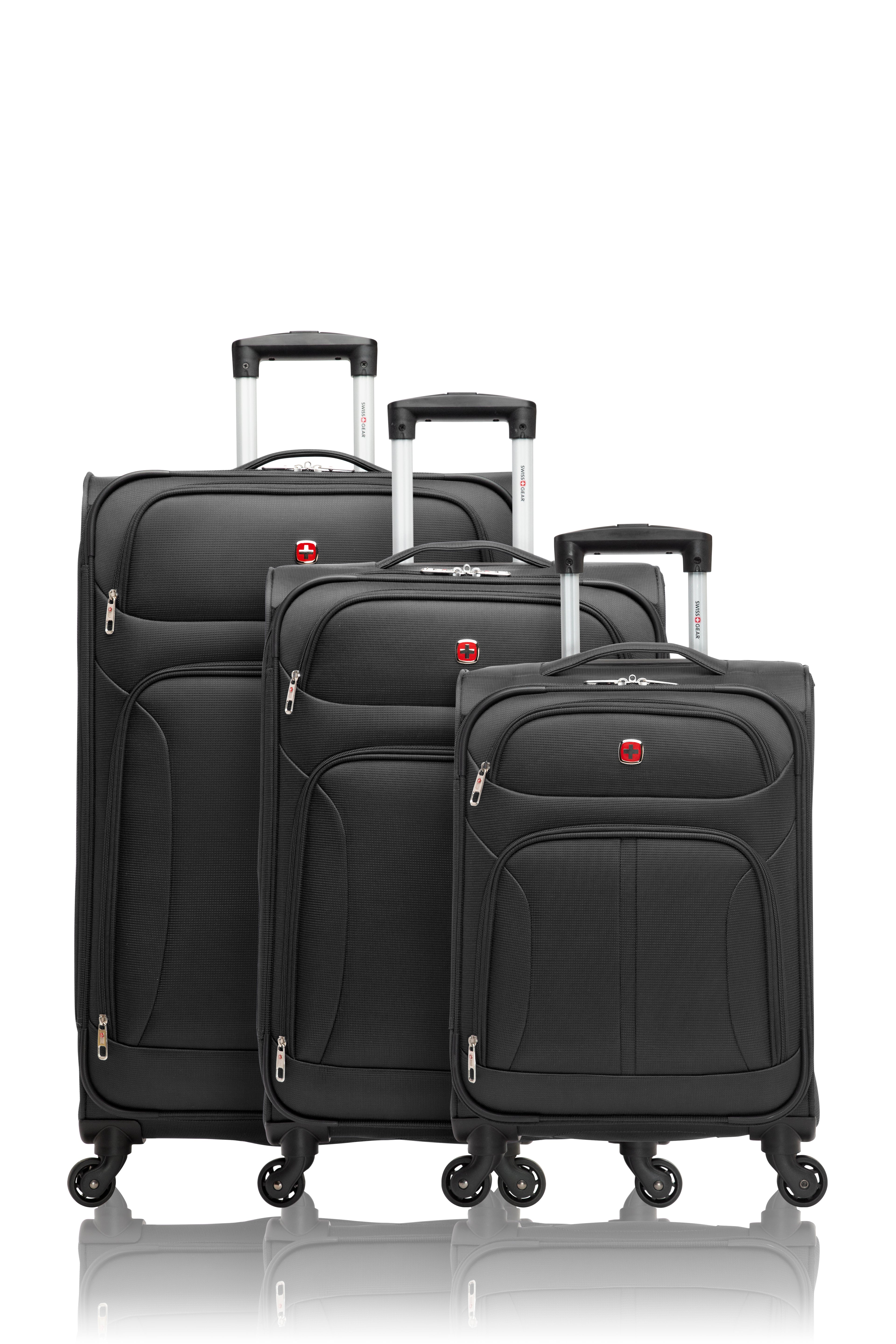 SWISSGEAR - Eclipse Collection Upright Luggage 3 Piece Set