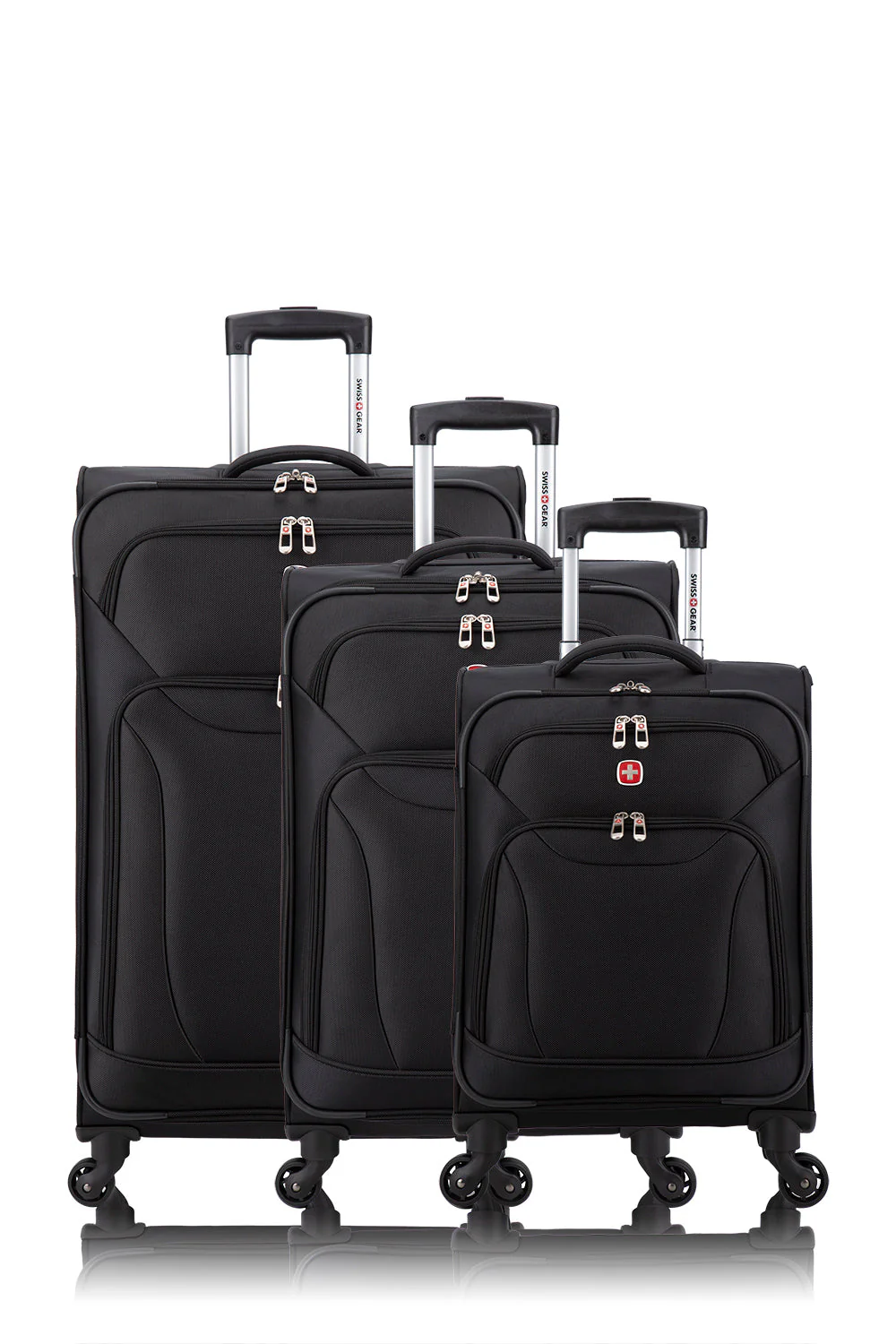 SWISSGEAR - Elite Collection 3 Piece Expandable Upright Luggage Set