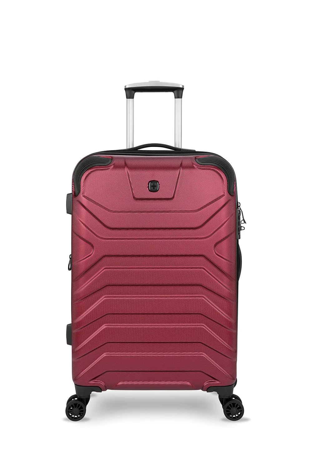 SWISSGEAR - Fortress Collection 24" Expandable Hardside Luggage-Black - Image 10
