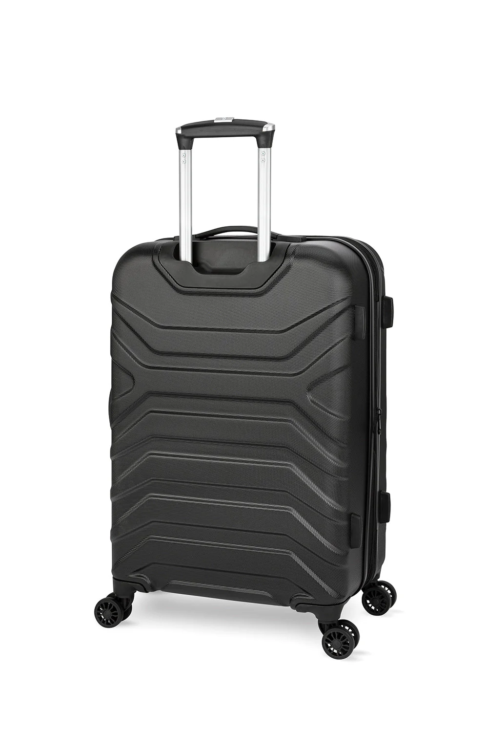 SWISSGEAR - Fortress Collection 24" Expandable Hardside Luggage-Black - Image 2