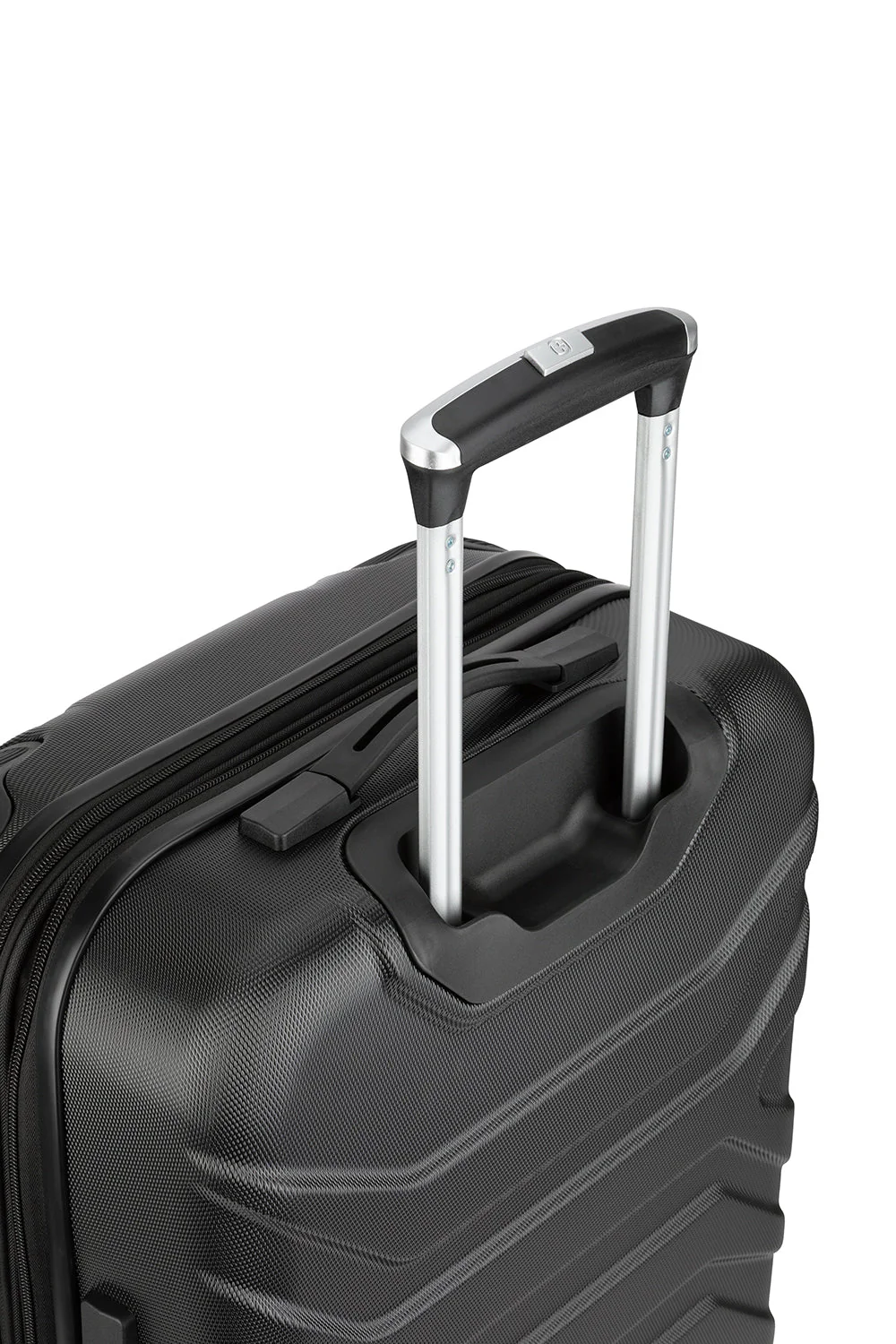 SWISSGEAR - Fortress Collection 24" Expandable Hardside Luggage-Black - Image 5
