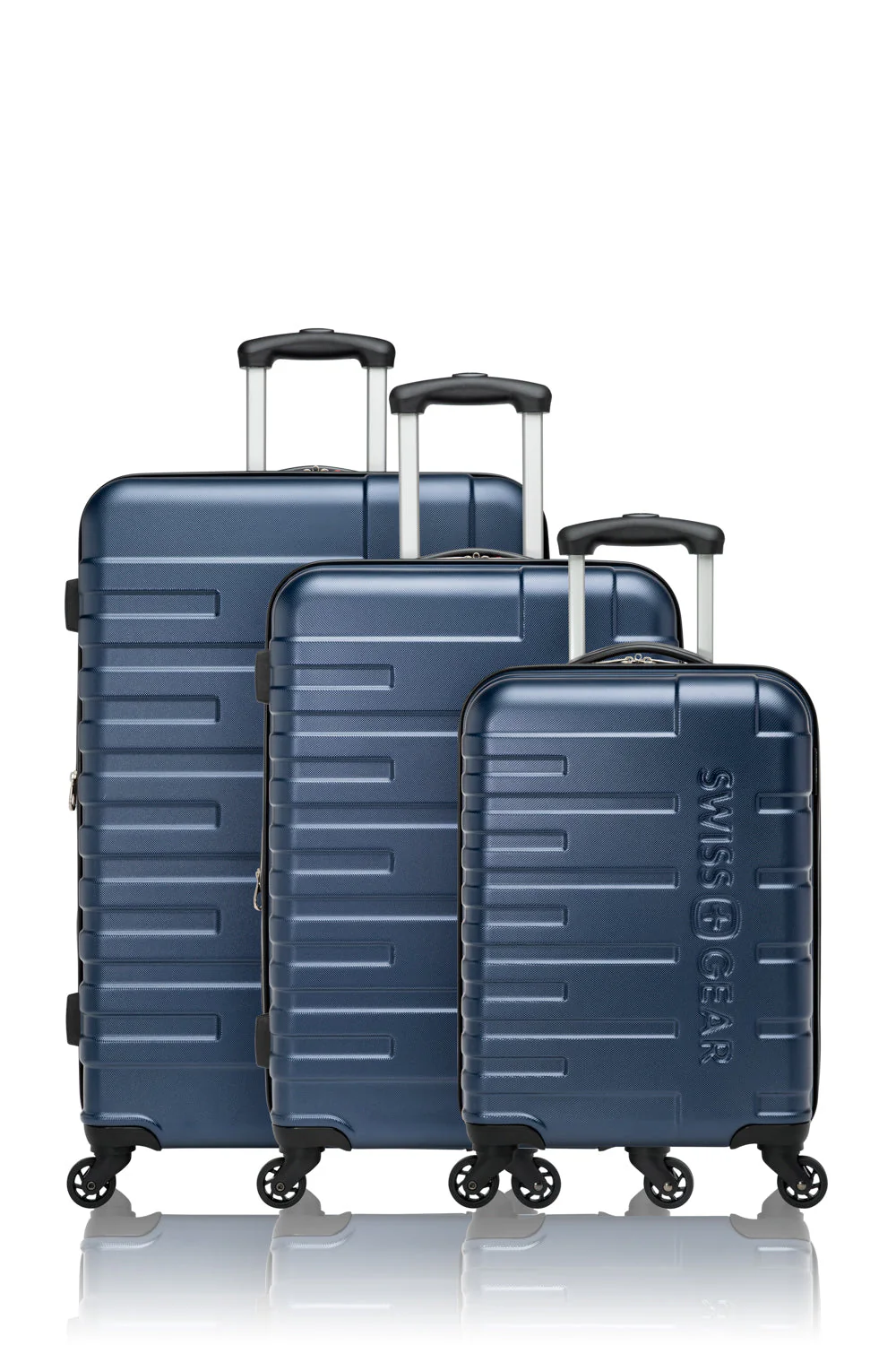 SWISSGEAR - LOCKER Collection Expandable Hardside Luggage 3 Piece Set