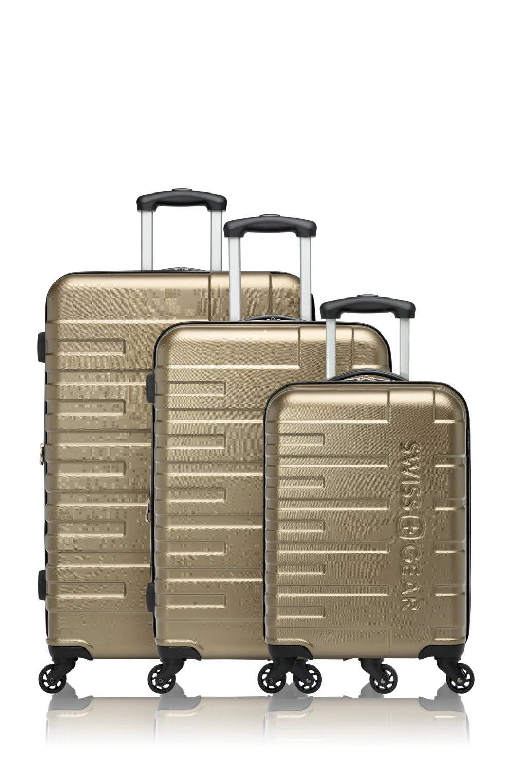 SWISSGEAR - LOCKER Collection Expandable Hardside Luggage 3 Piece Set - Image 8