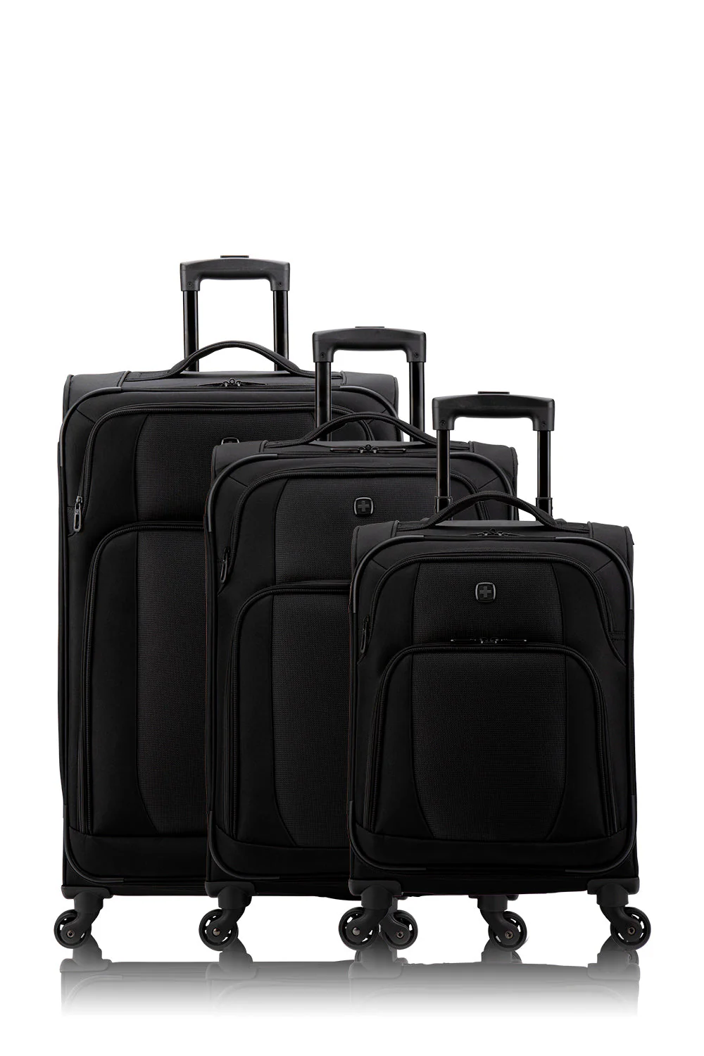 SWISSGEAR - NOUVEAU Collection 3 Piece Expandable Upright Luggage Set
