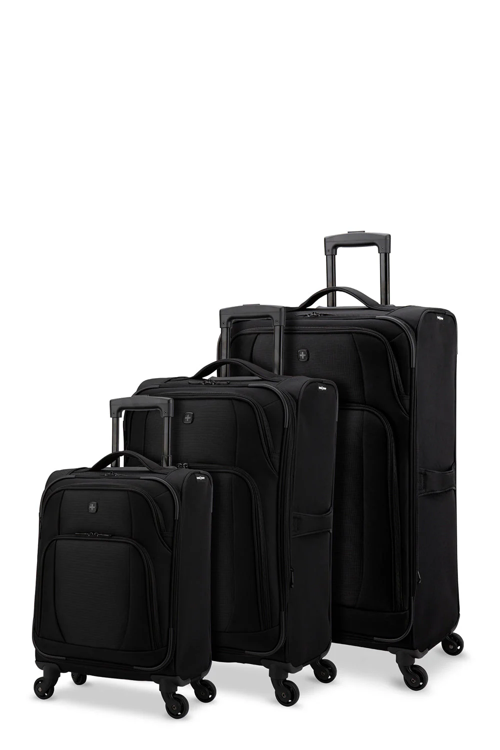 SWISSGEAR - NOUVEAU Collection 3 Piece Expandable Upright Luggage Set - Image 2