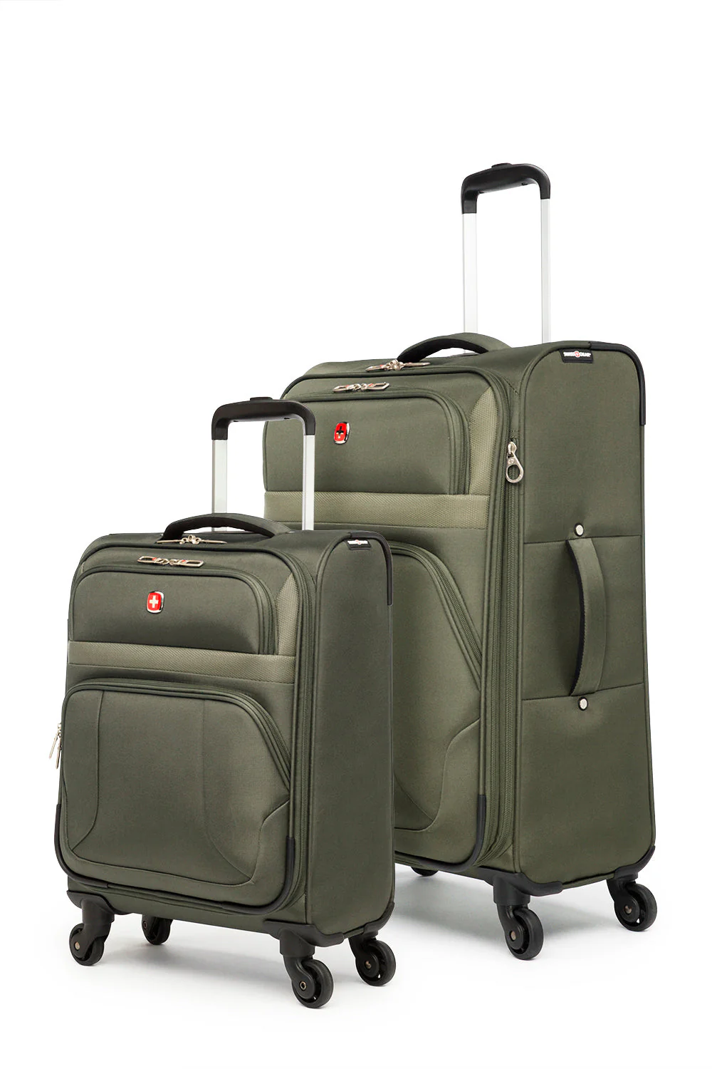 SWISSGEAR - ROUND TRIP II Collection Upright 2 Piece Set-Black - Image 19