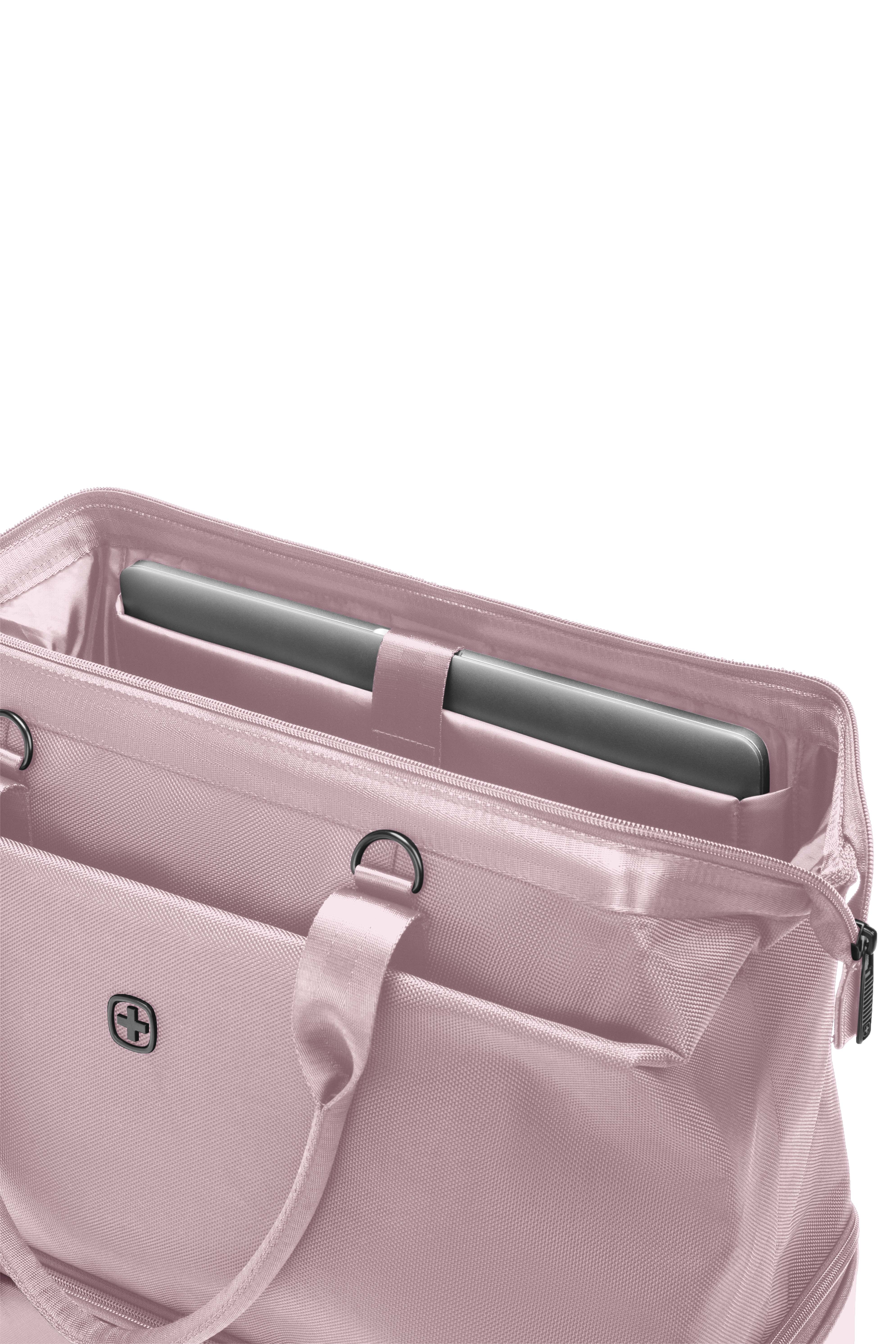 SWISSGEAR - Signature Large Checked Spinner and Weekender Tote 2-Piece Set - Image 16