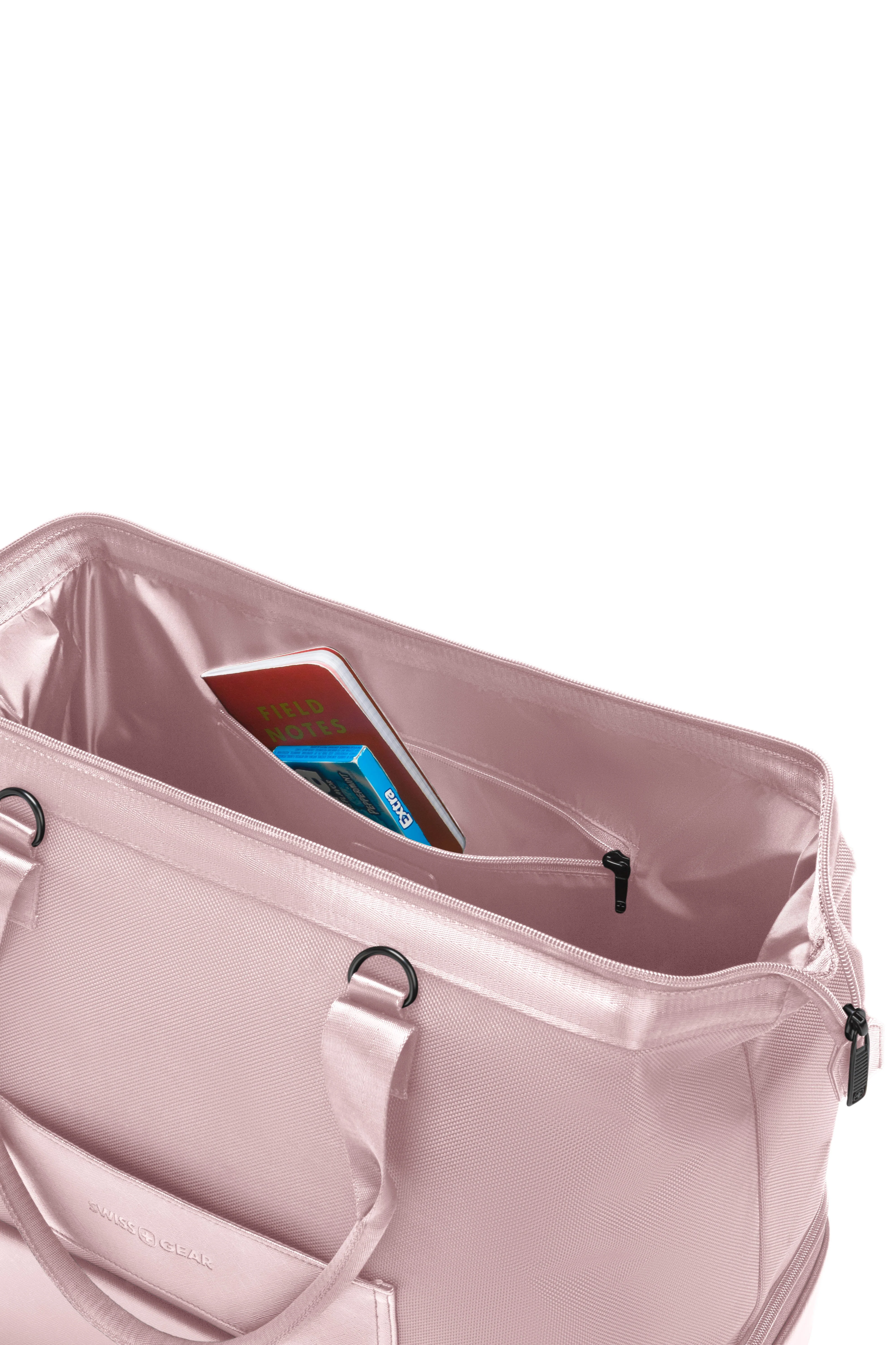 SWISSGEAR - Signature Large Checked Spinner and Weekender Tote 2-Piece Set - Image 17