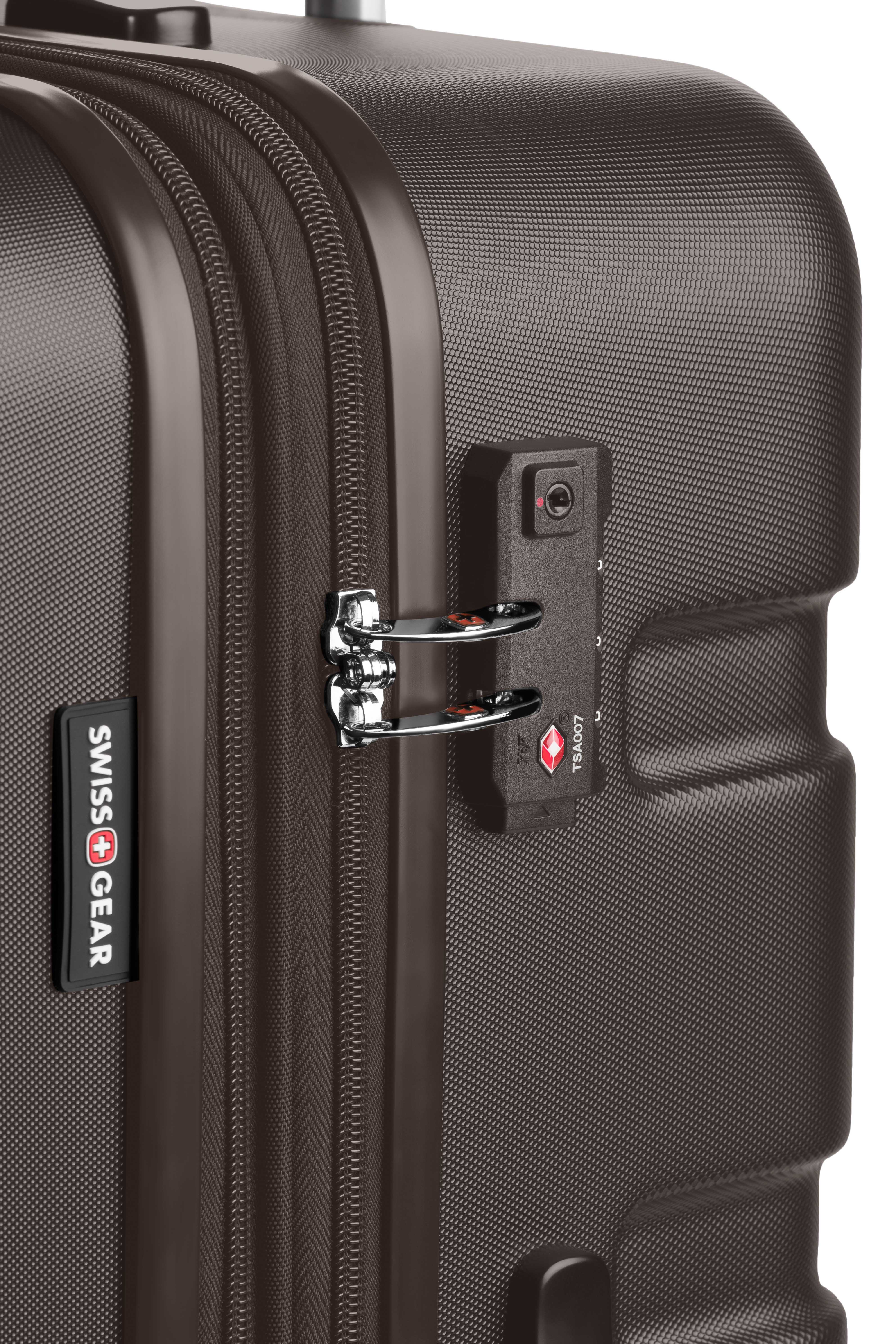 SWISSGEAR - Signature Large Checked Spinner and Weekender Tote 2-Piece Set - Image 28