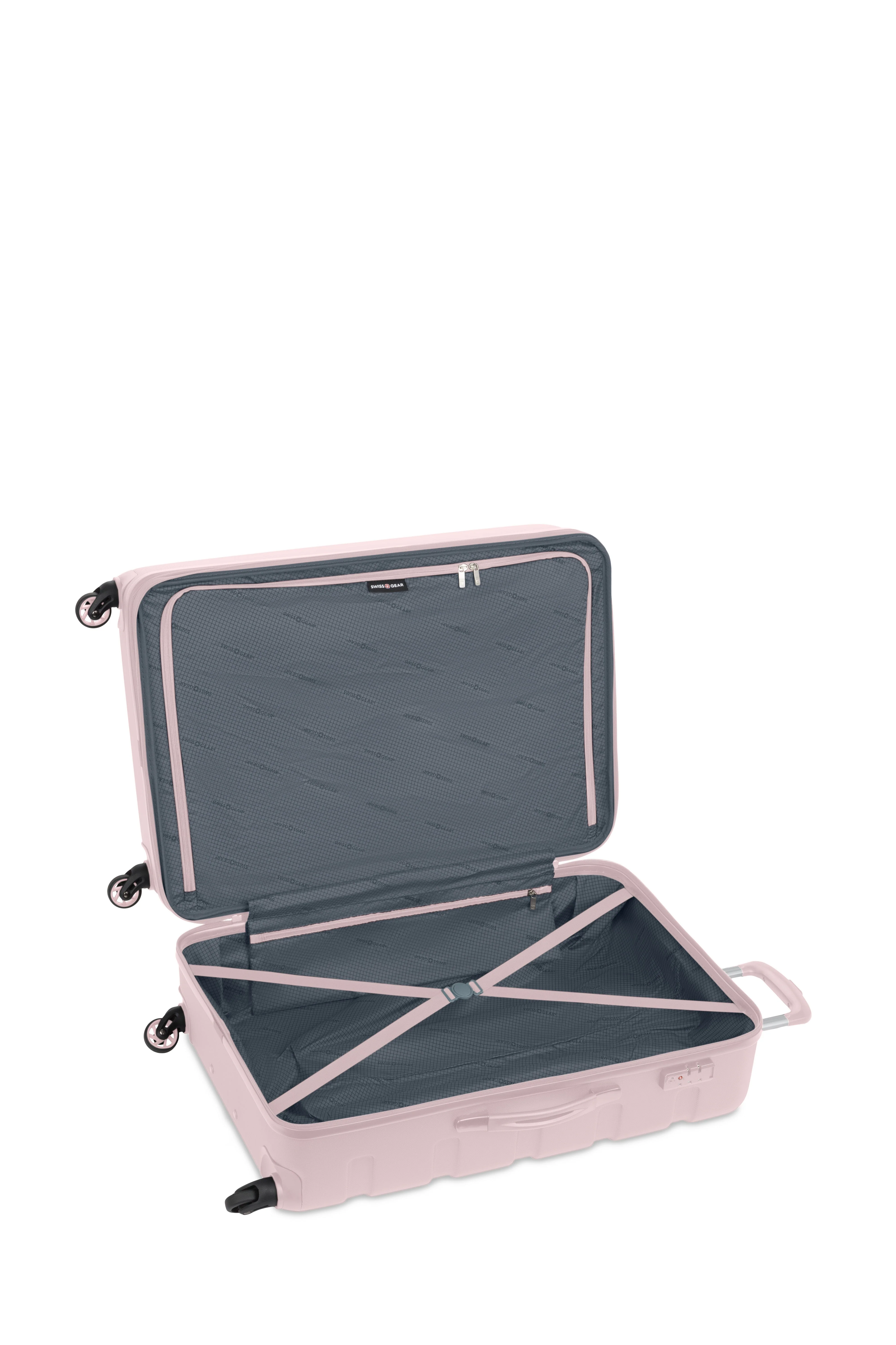 SWISSGEAR - Signature Large Checked Spinner and Weekender Tote 2-Piece Set - Image 4