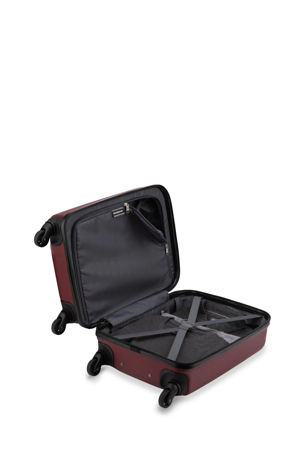 SWISSGEAR - Spring Break Collection Hardside Luggage 2 Piece Set-Black - Image 22