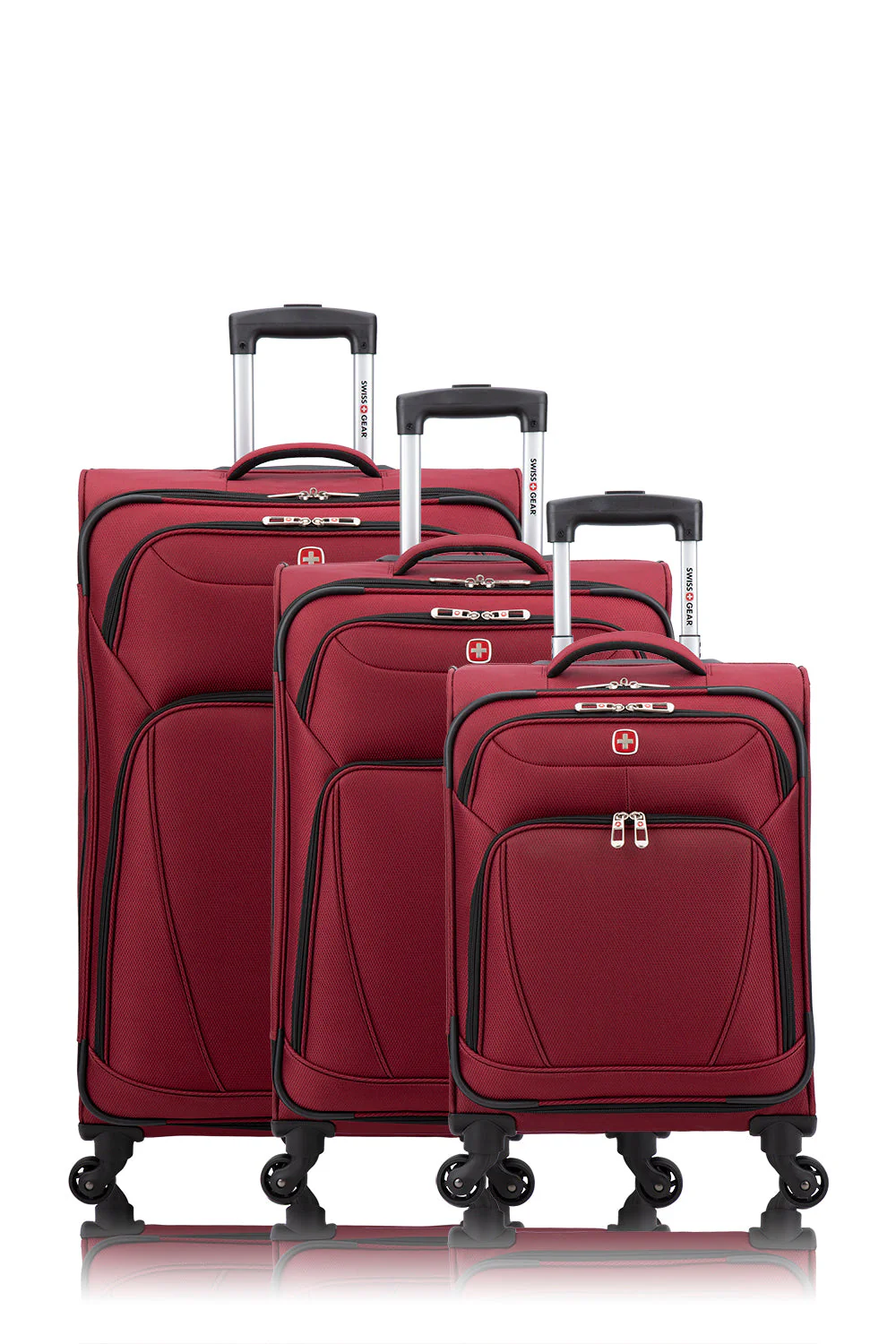 SWISSGEAR - Super Lite Collection 3 Piece Expandable Upright Luggage Set - Image 8