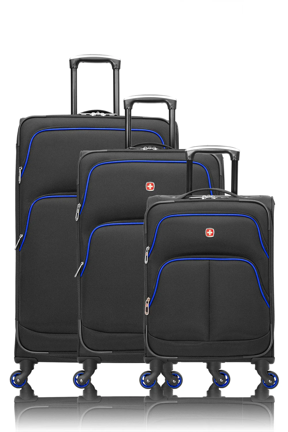 SWISSGEAR - Empire Collection Upright Luggage 3 Piece Set