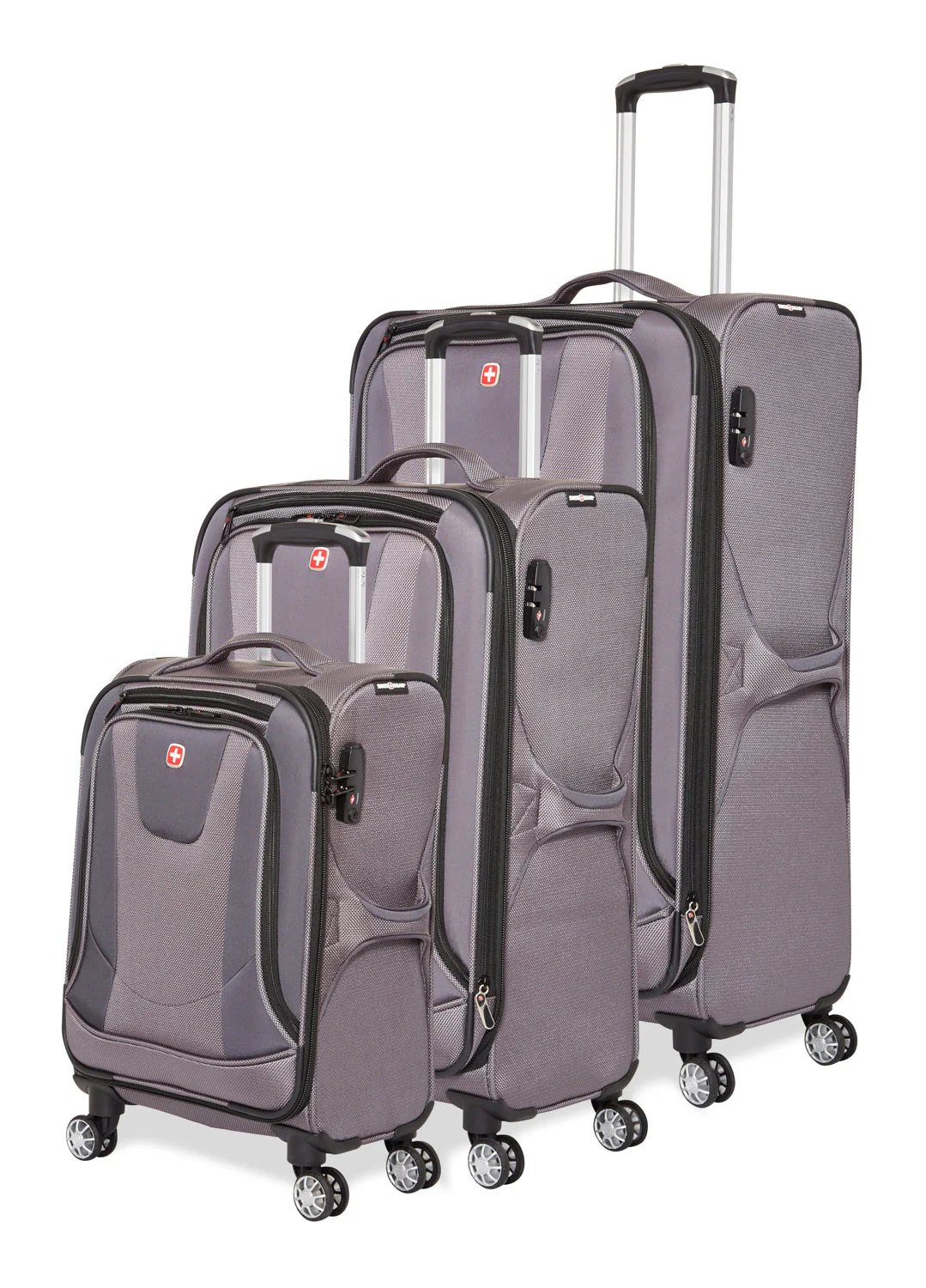 SWISSGEAR - Neolite III Collection Upright Luggage 3 Piece Set - Image 8
