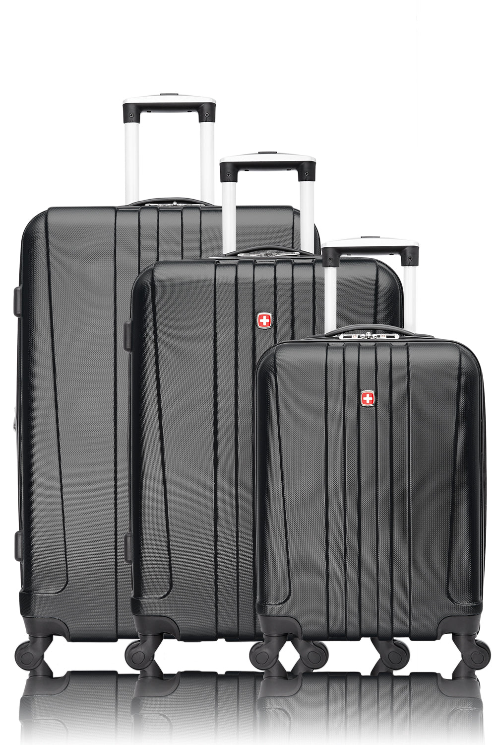 SWISSGEAR - Pinnacle Collection Hardside Luggage 3 Piece Set