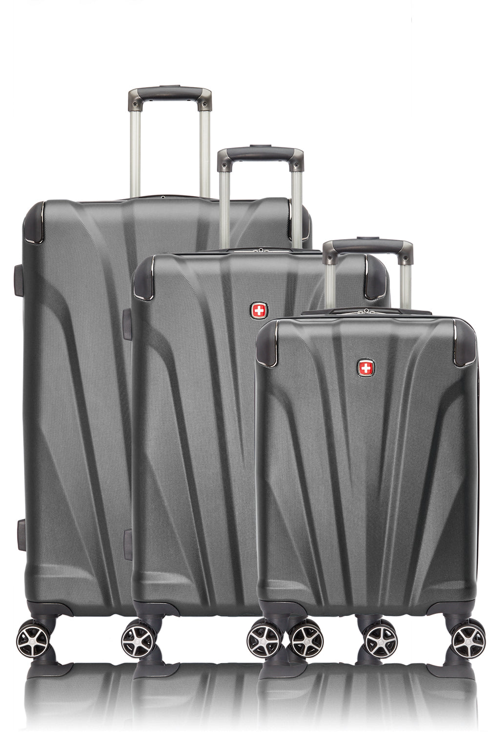 SWISSGEAR - Global Traveller Collection Expandable Hardside Luggage 3 Piece Set