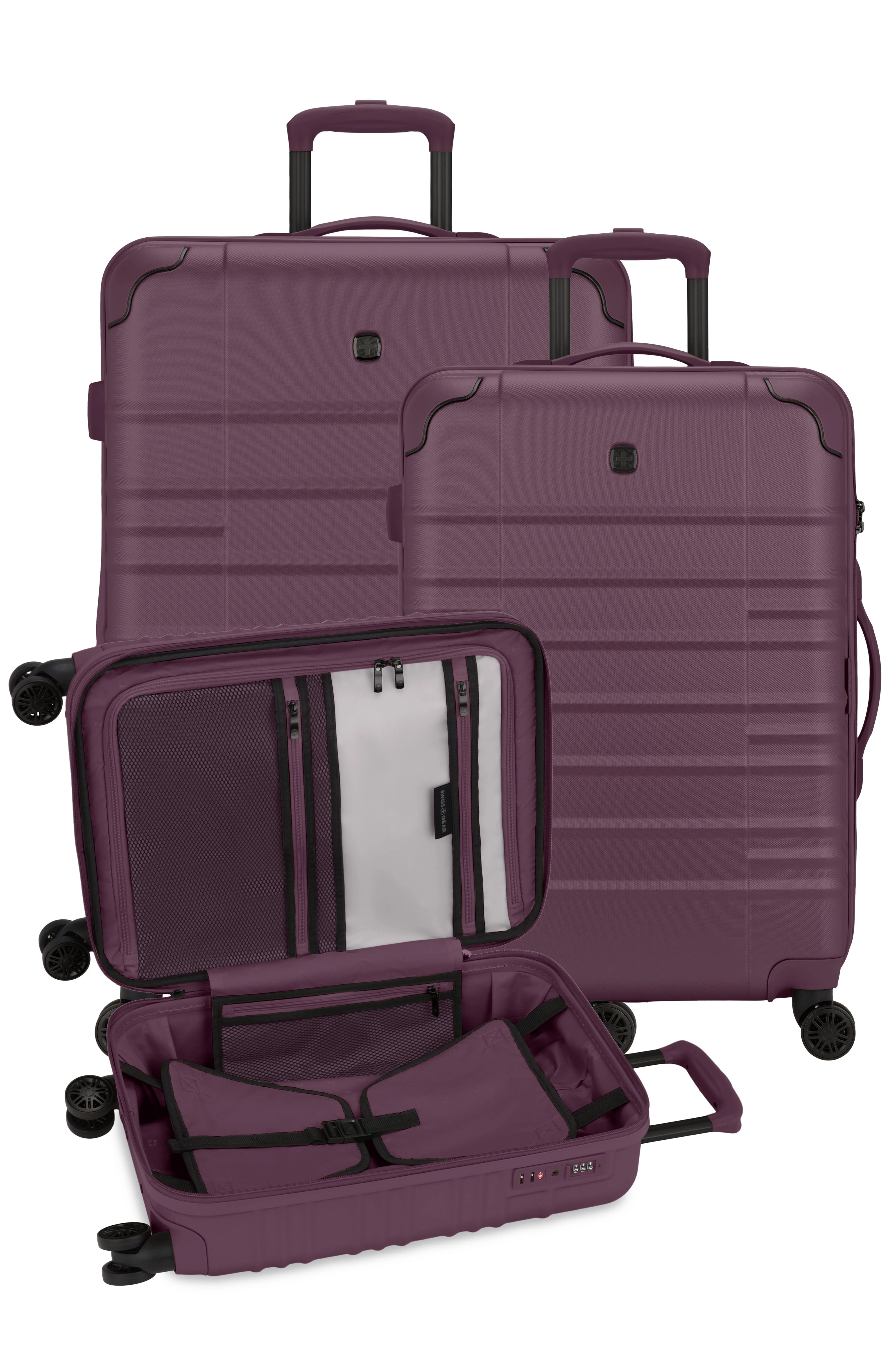 SWISSGEAR - Cascade II 3-Piece Spinner Set - Image 12