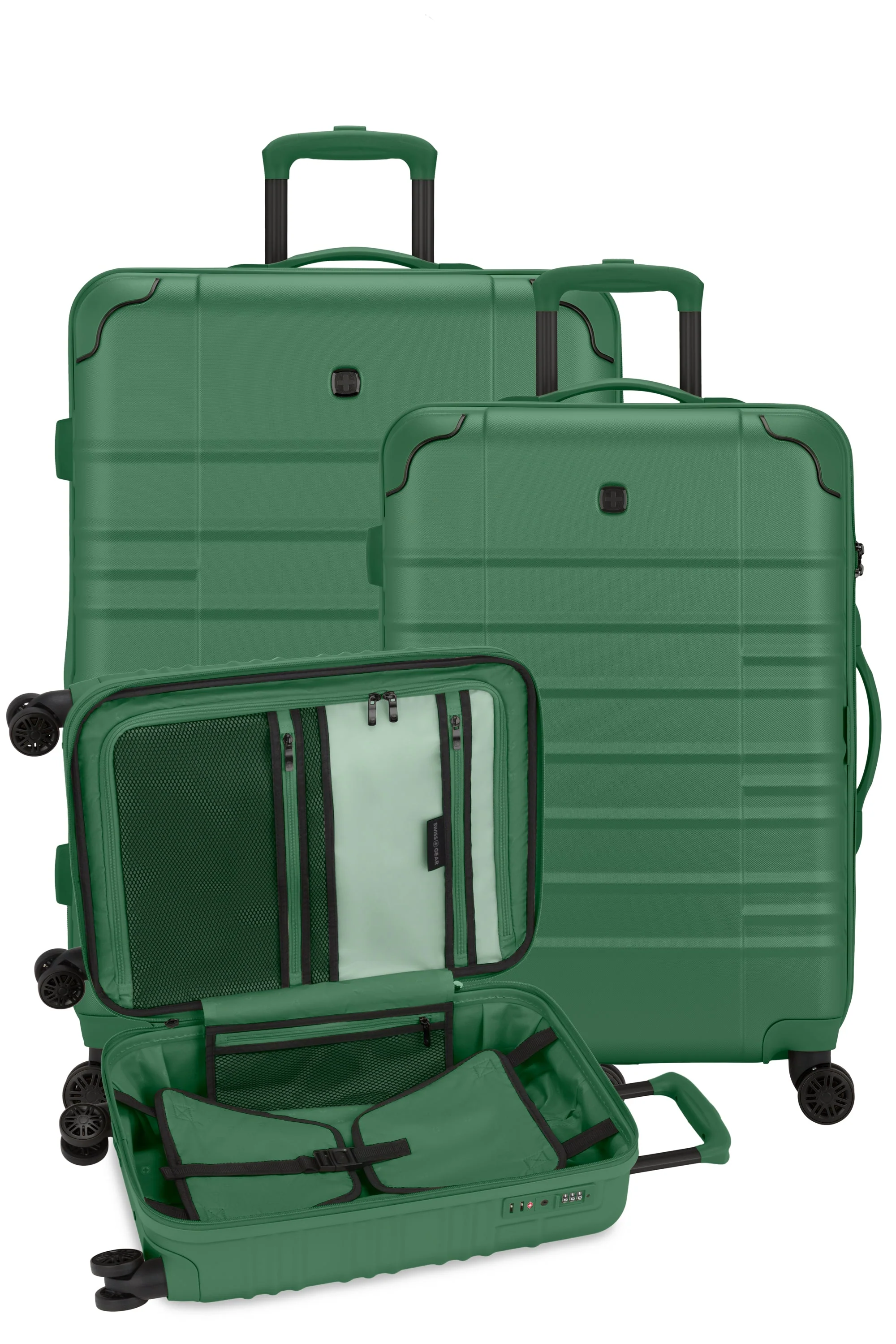 SWISSGEAR - Cascade II 3-Piece Spinner Set - Image 48