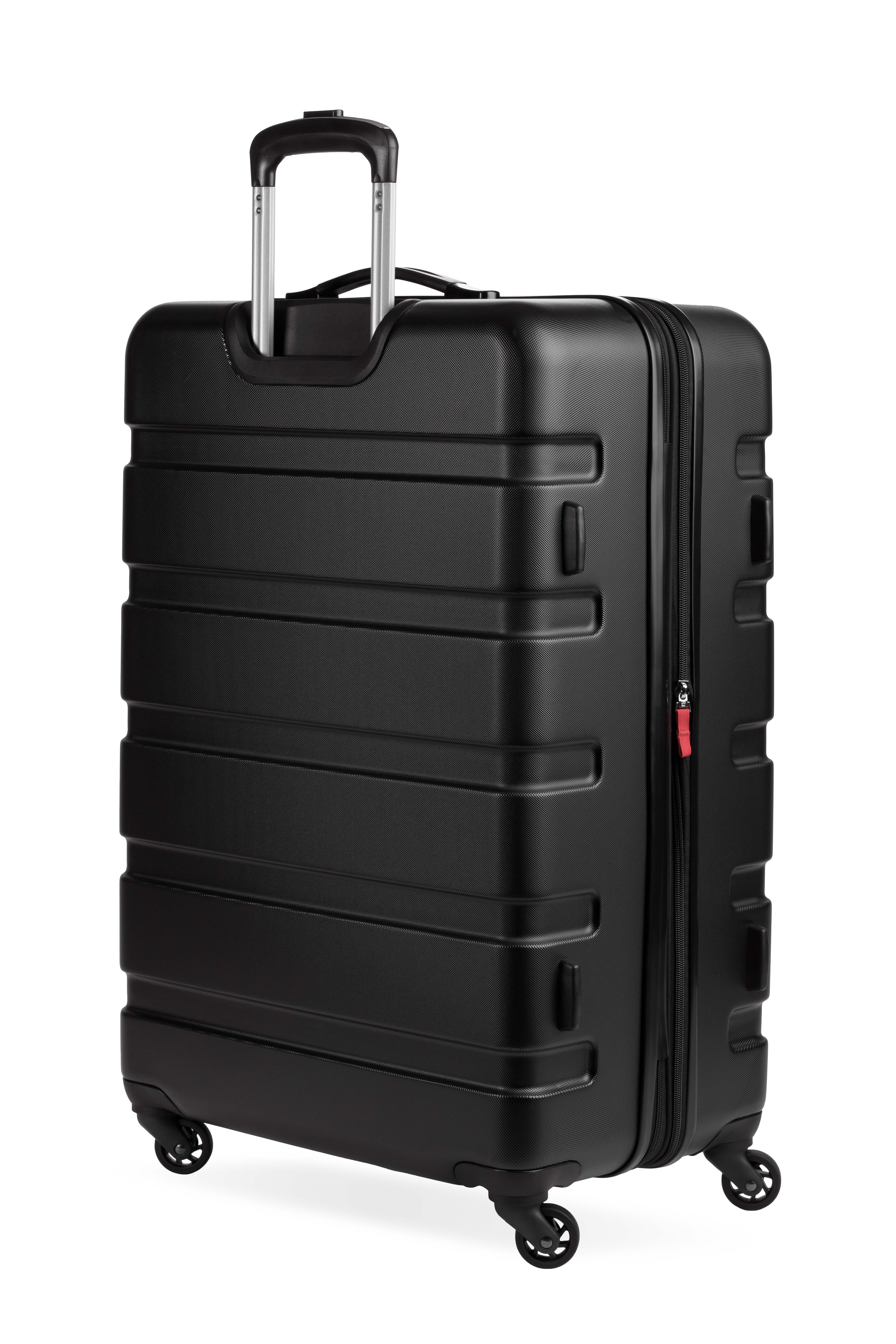 SWISSGEAR - Signature Large Checked in Black with Weekender Travel Tote - Image 2