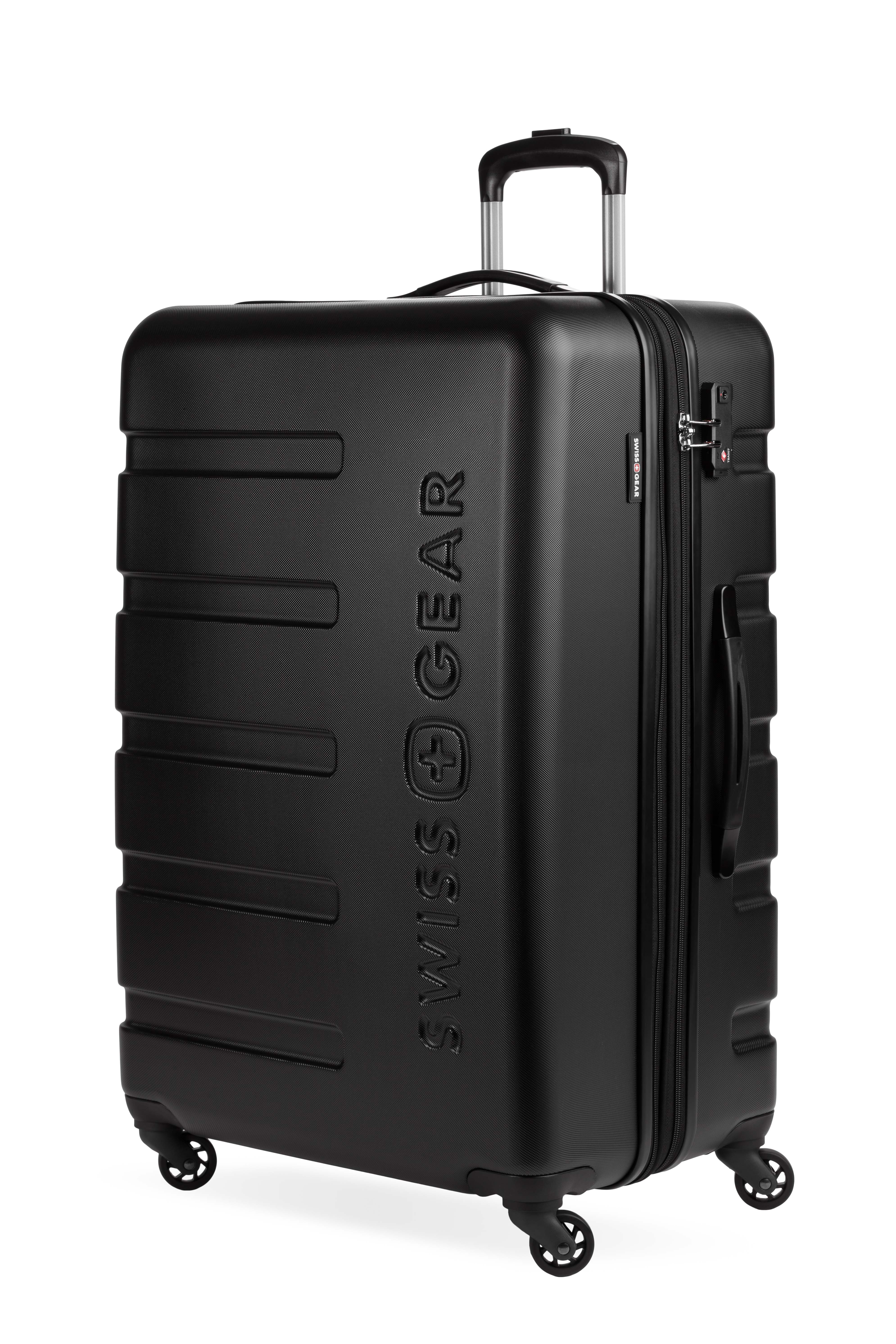 SWISSGEAR - Signature Large Checked in Black with Weekender Travel Tote - Image 3