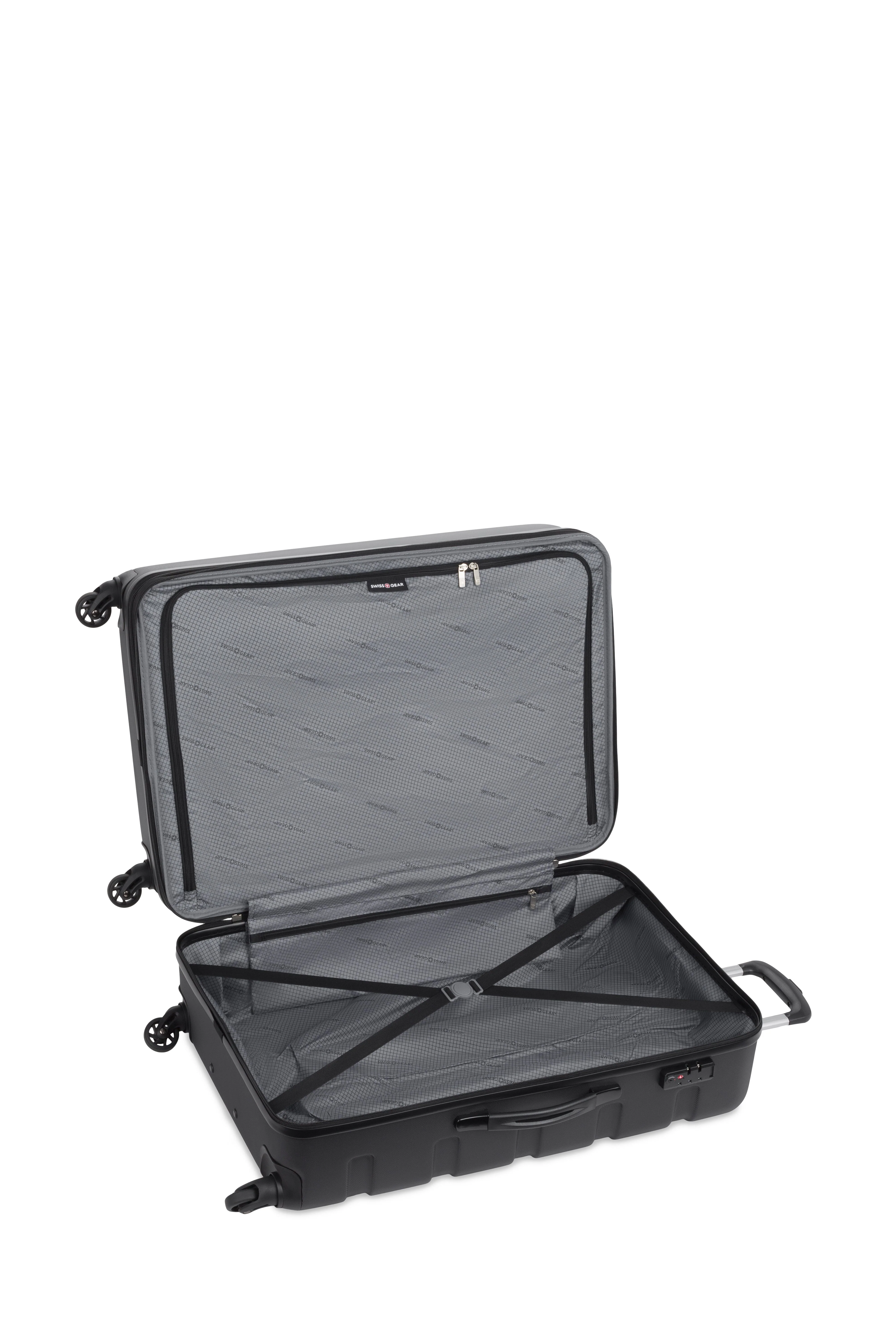 SWISSGEAR - Signature Large Checked in Black with Weekender Travel Tote - Image 4