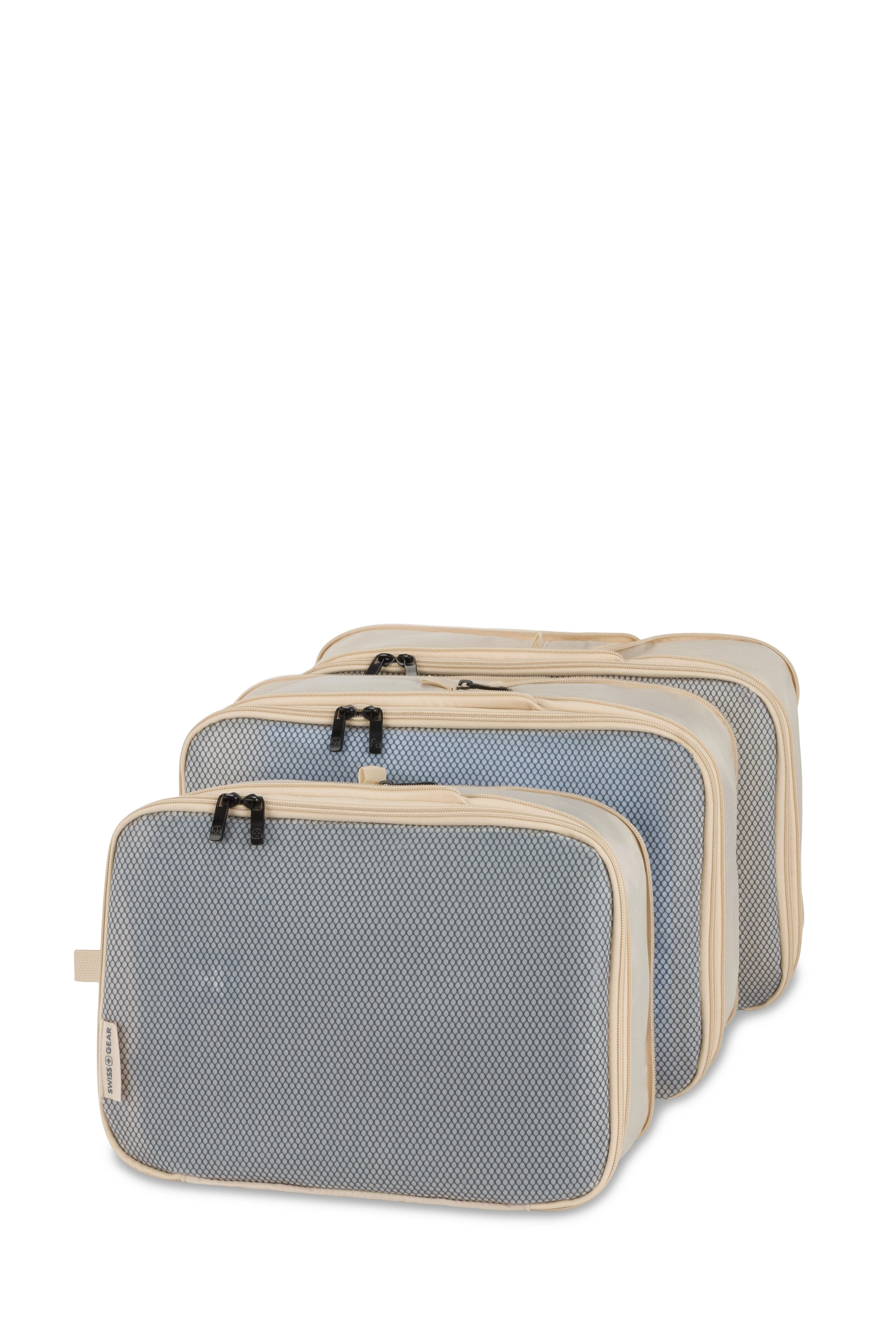 SWISSGEAR - Travel Smart 3-Piece (S/M/M) Packing Cube Set