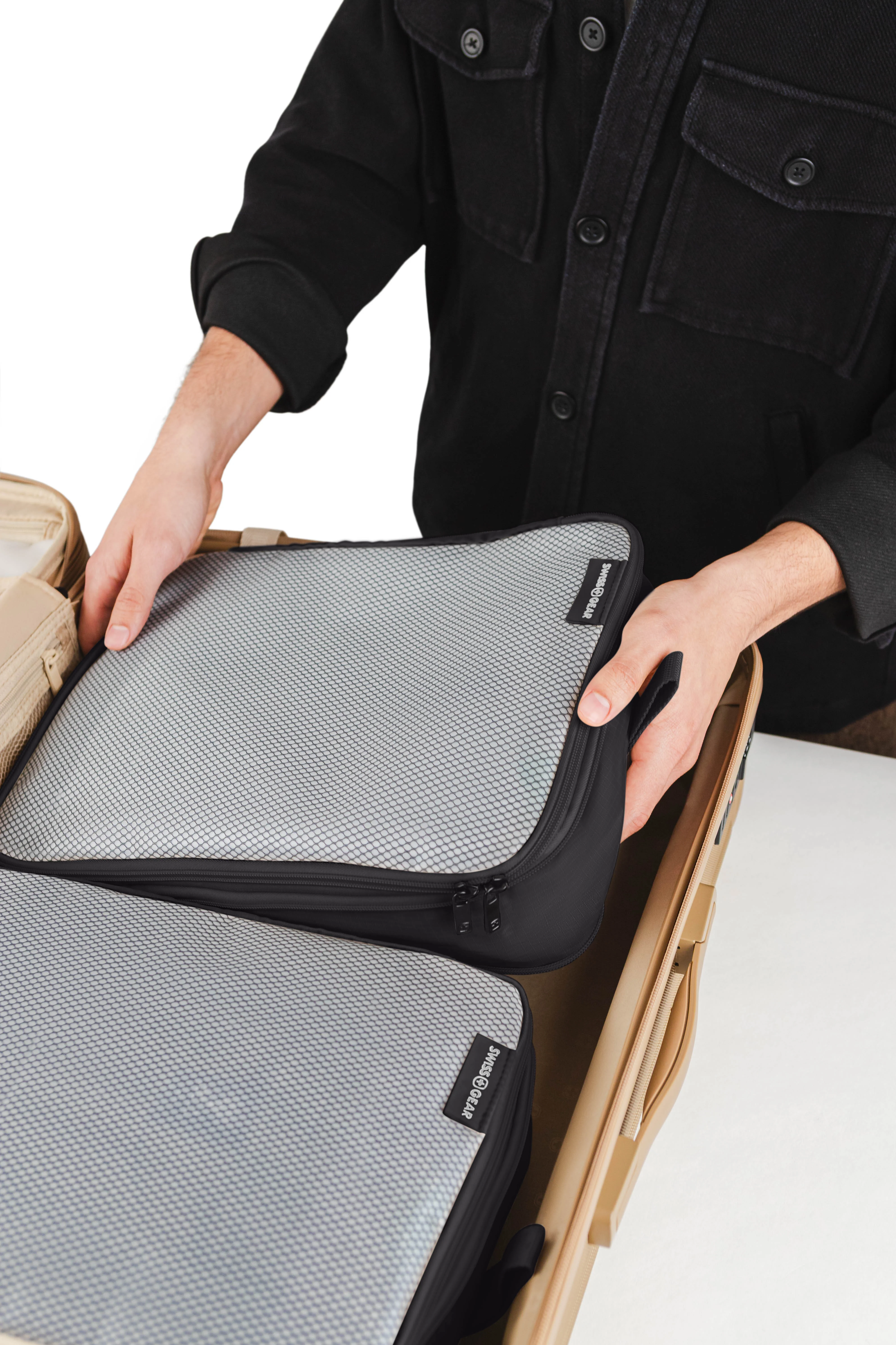 SWISSGEAR - Travel Smart 3-Piece (S/M/M) Packing Cube Set - Image 17