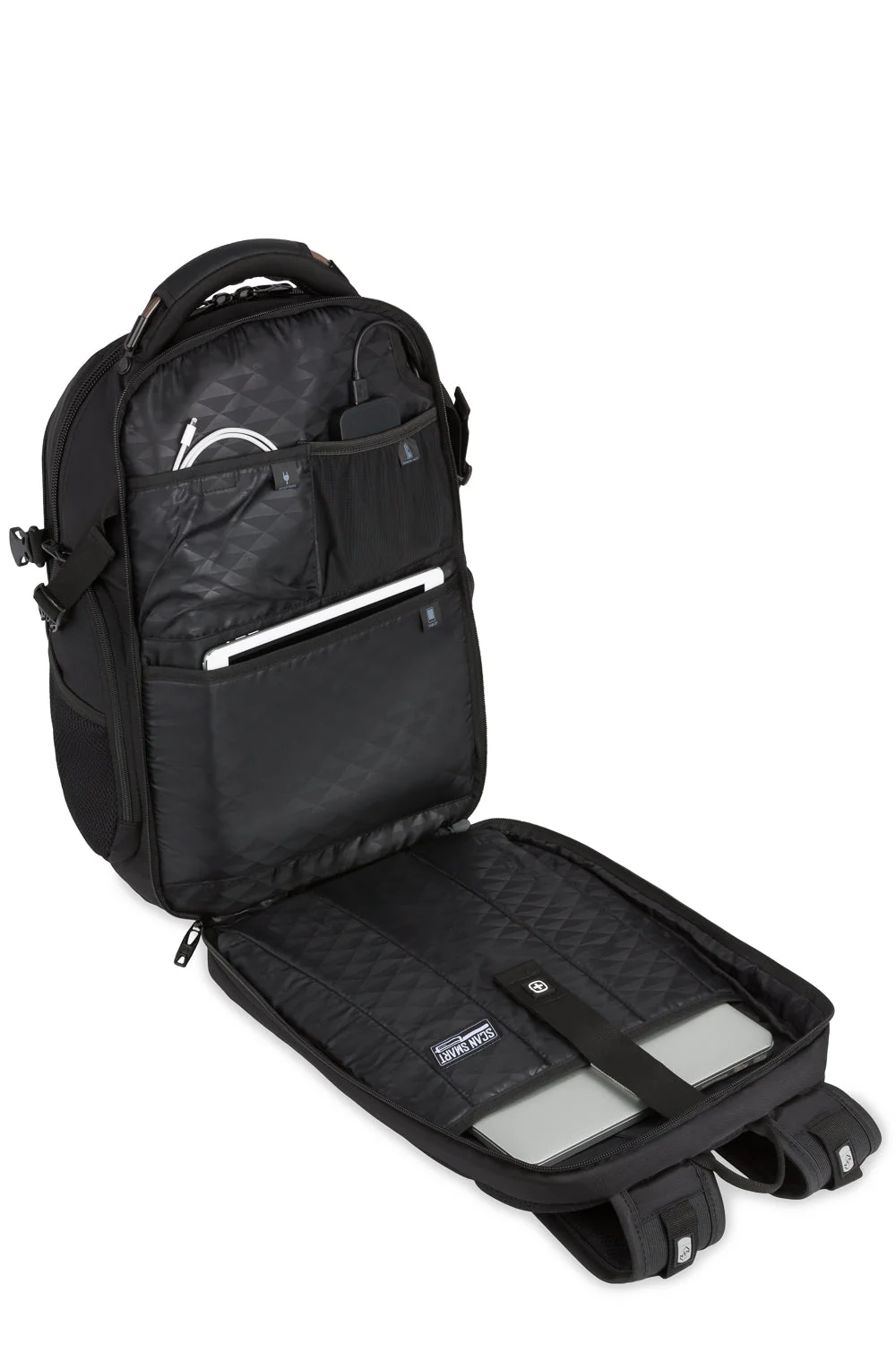 SWISSGEAR - Travel Tech Elite USB ScanSmart Laptop Backpack - Image 25