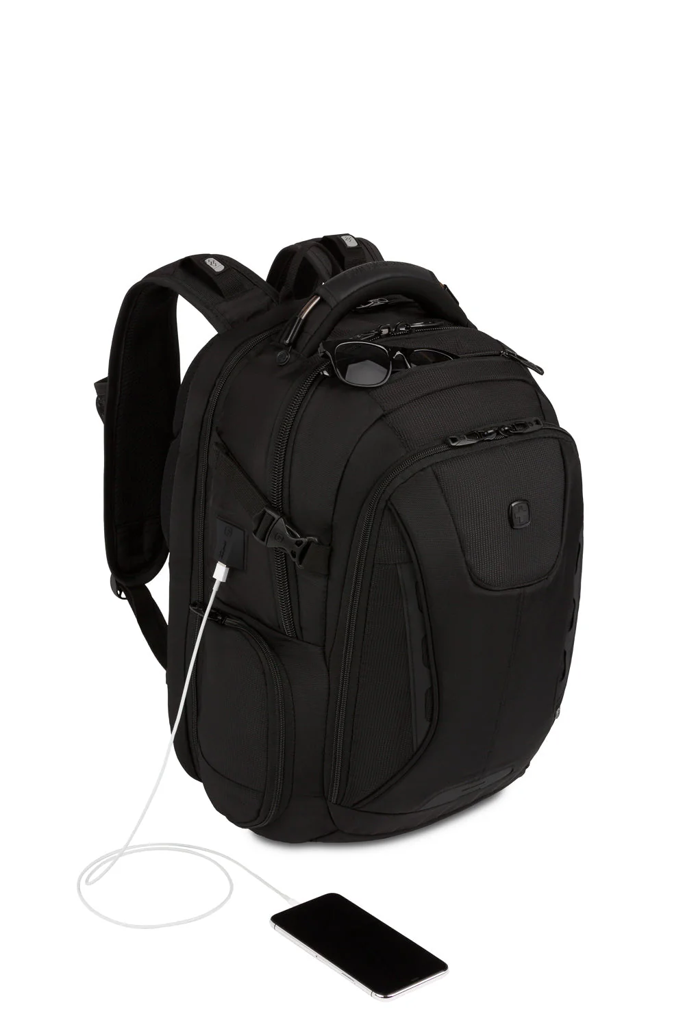 SWISSGEAR - Travel Tech Elite USB ScanSmart Laptop Backpack - Image 27