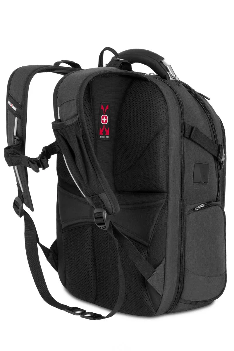 SWISSGEAR - Travel Tech Elite USB ScanSmart Laptop Backpack - Image 36