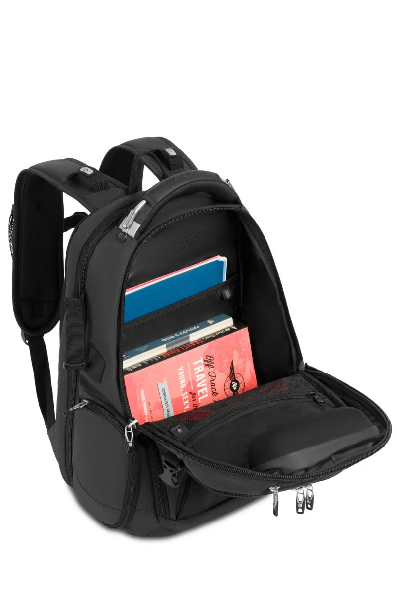 SWISSGEAR - Travel Tech Elite USB ScanSmart Laptop Backpack - Image 40