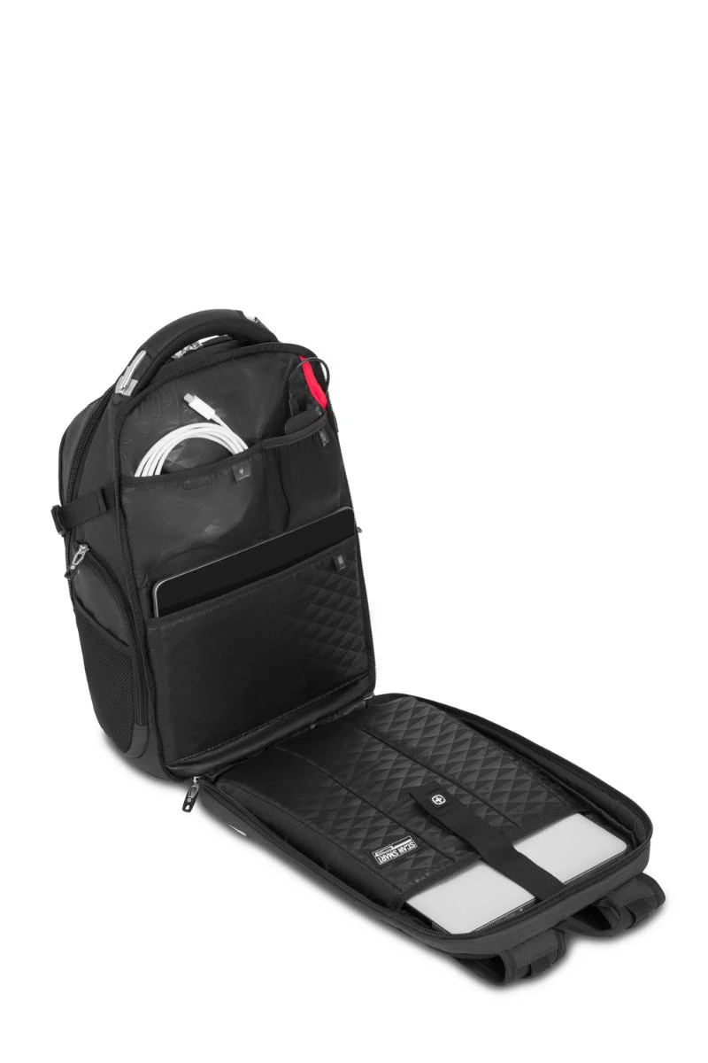 SWISSGEAR - Travel Tech Elite USB ScanSmart Laptop Backpack - Image 41