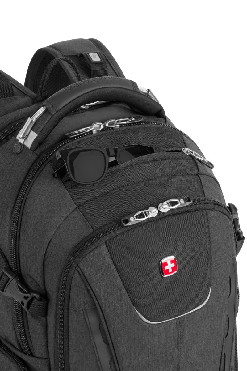 SWISSGEAR - Travel Tech Elite USB ScanSmart Laptop Backpack - Image 48