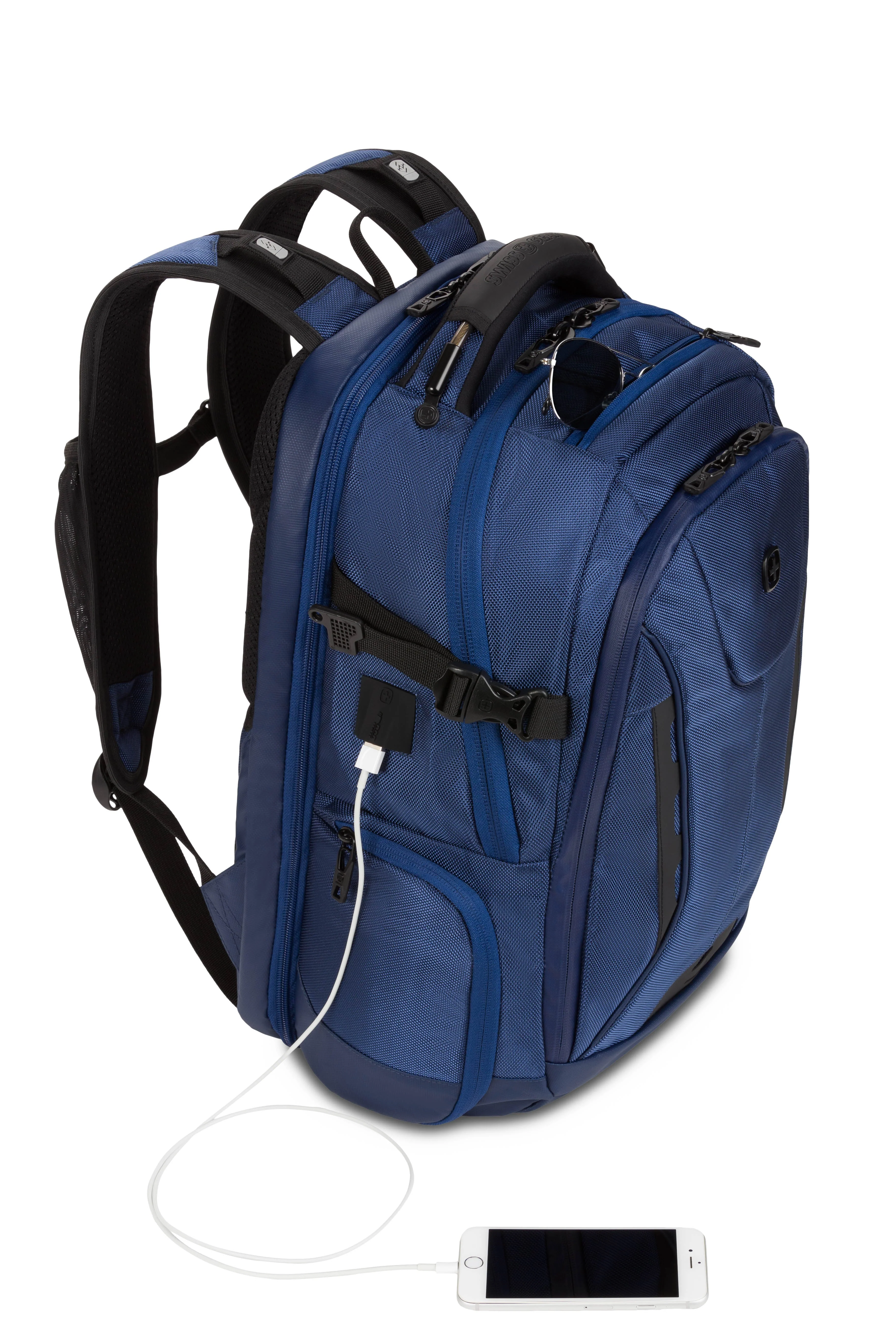 SWISSGEAR - Travel Tech Elite USB ScanSmart Laptop Backpack - Image 78