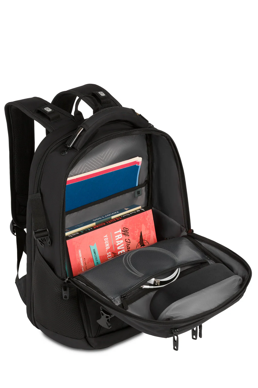 SWISSGEAR - Travel Tech Pro ScanSmart Laptop Backpack - Image 6