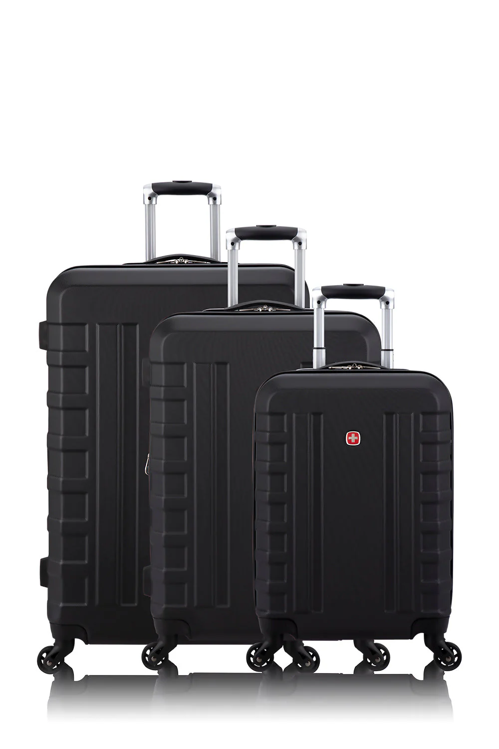 SWISSGEAR - Vernier Collection 3 Piece Expandable Hardside Luggage Set