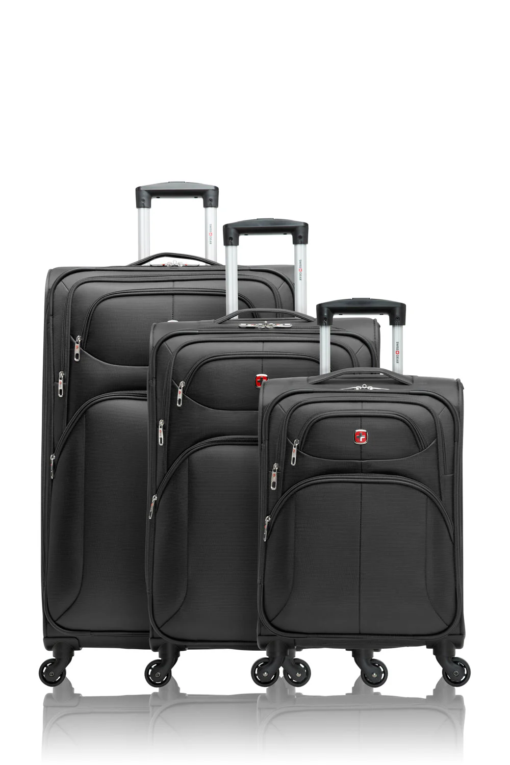 SWISSGEAR - Victorious Collection Upright Luggage 3 Piece Set