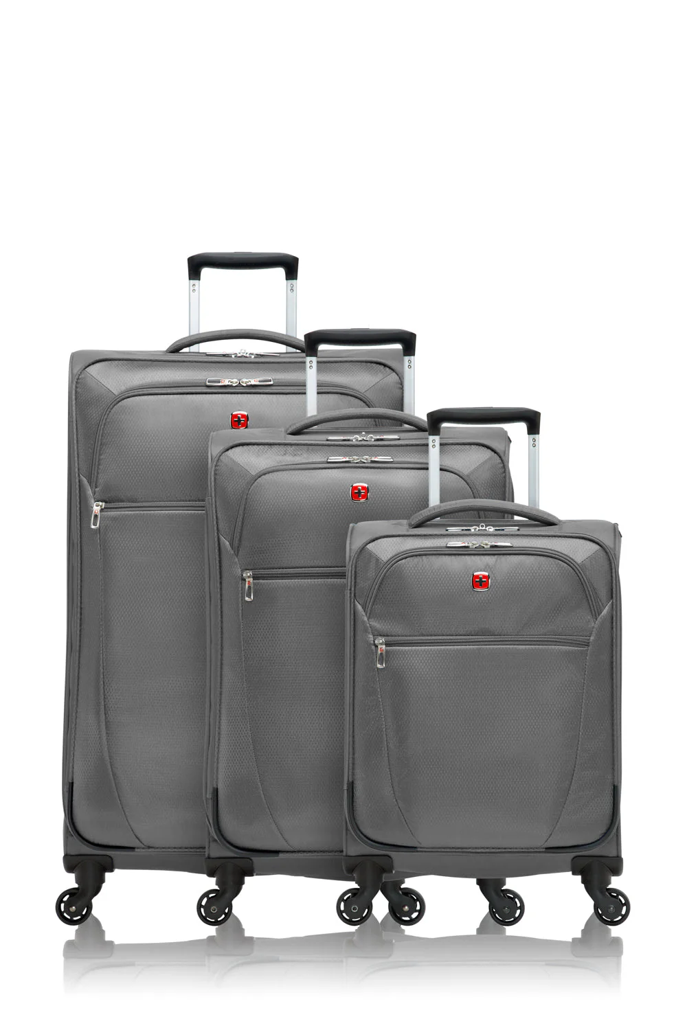 SWISSGEAR - Vintage Collection 3 Piece Expandable Upright Luggage Set - Image 7