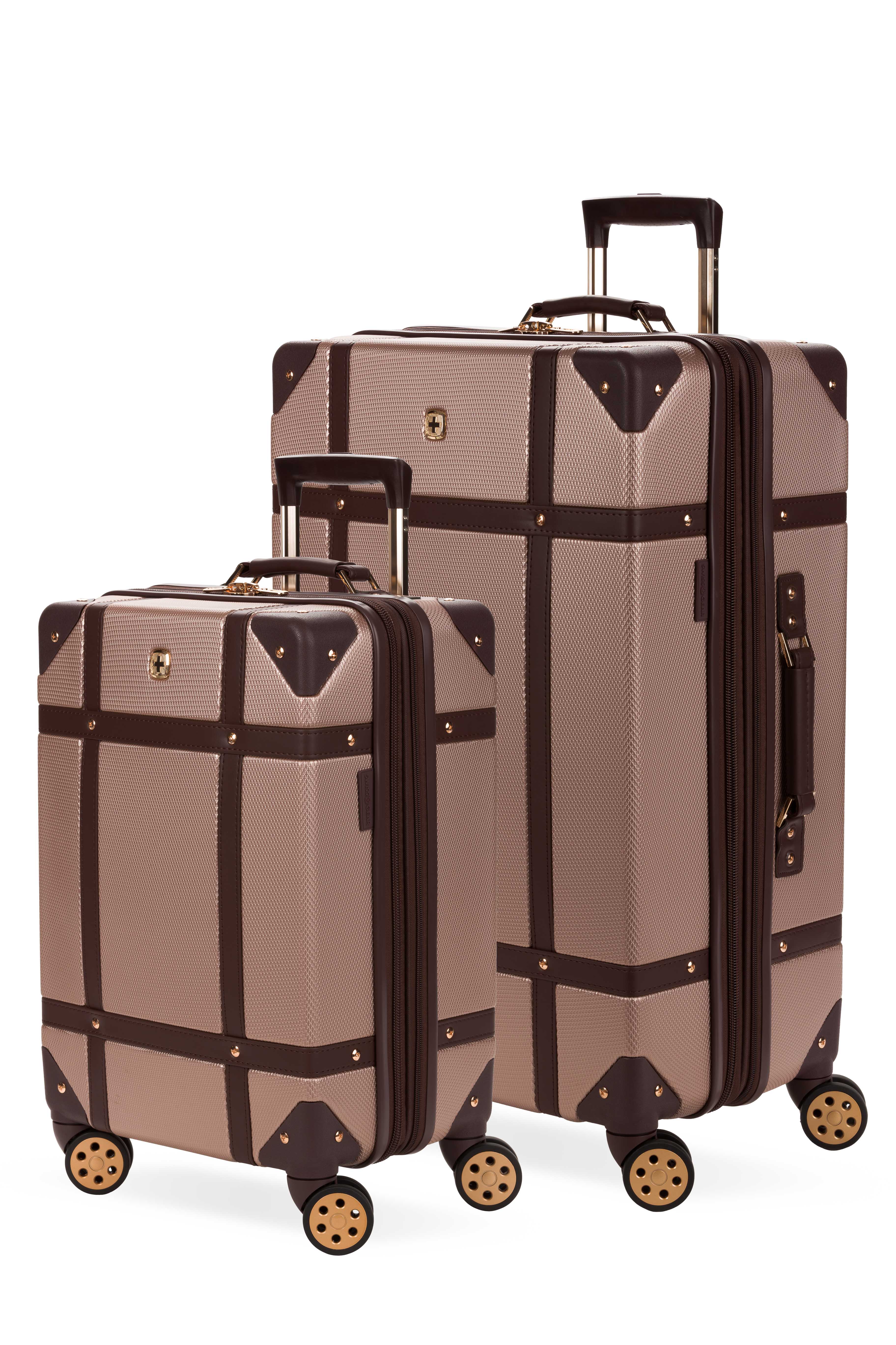 SWISSGEAR - Vintage Trunk 2-Piece Spinner Set - Image 25