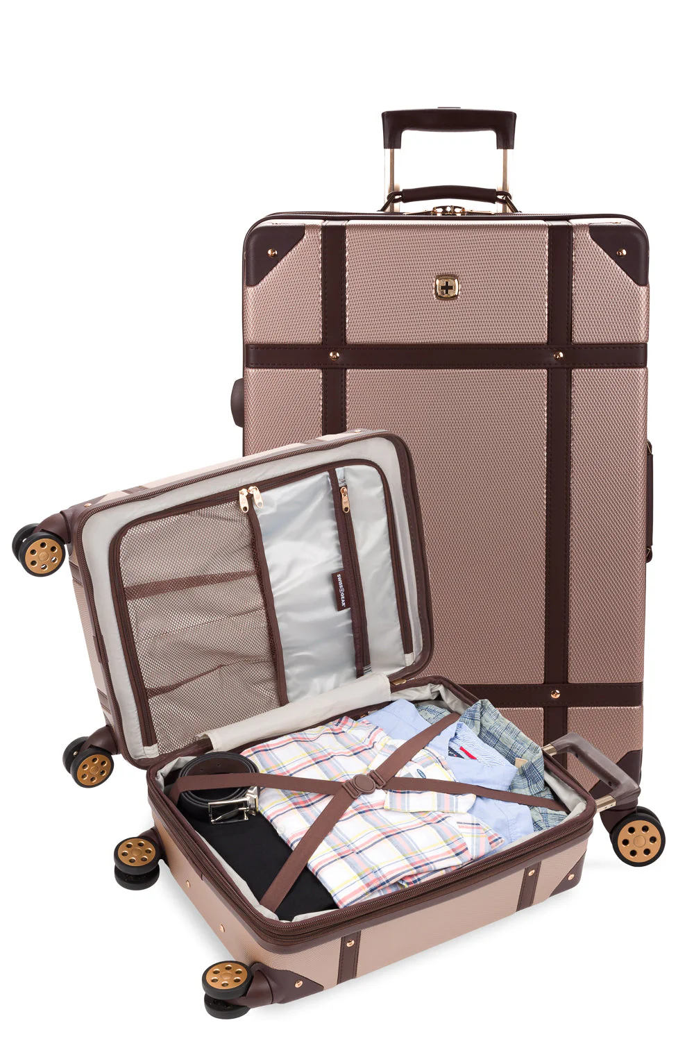 SWISSGEAR - Vintage Trunk 2-Piece Spinner Set - Image 36