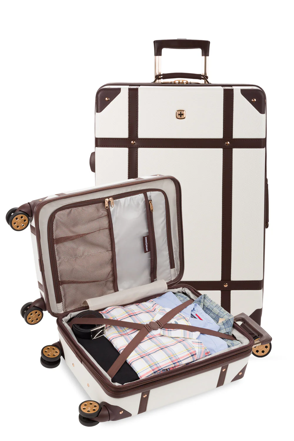SWISSGEAR - Vintage Trunk 2-Piece Spinner Set - Image 48