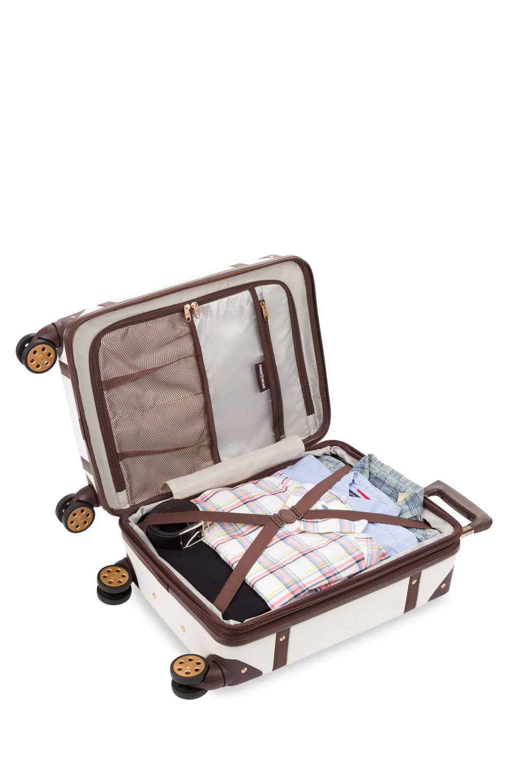 SWISSGEAR - Vintage Trunk Carry-On Spinner - Image 25