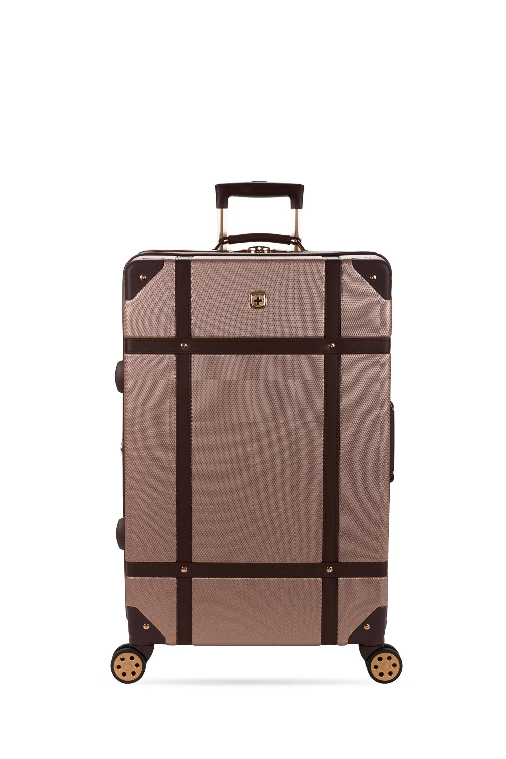SWISSGEAR - Vintage Trunk Large Checked Spinner