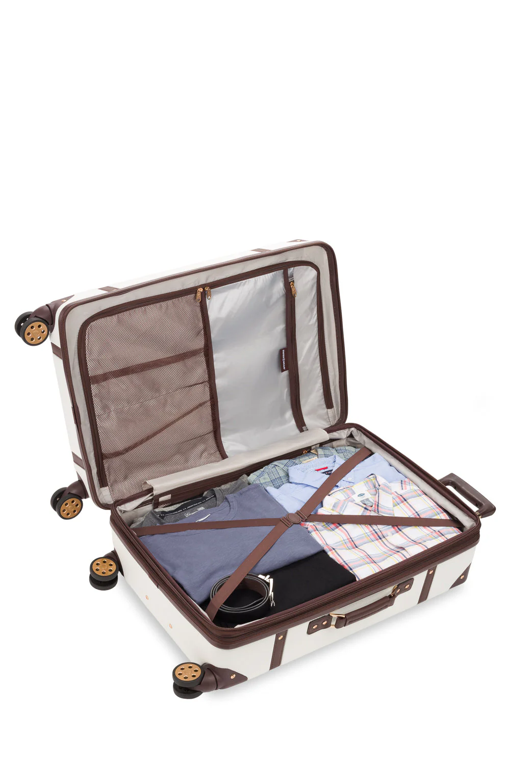 SWISSGEAR - Vintage Trunk Large Checked Spinner - Image 38