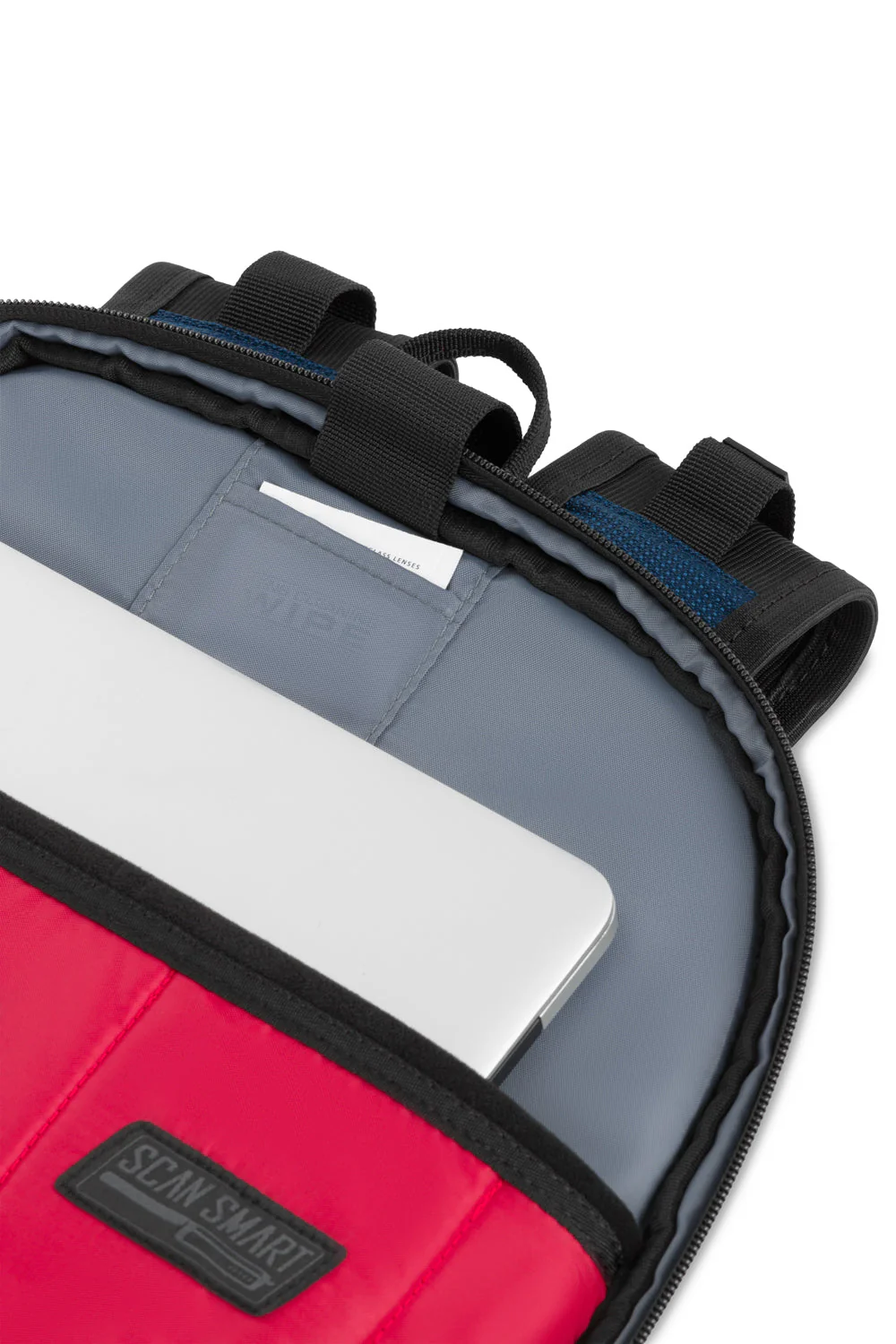 Wenger - Ibex ScanSmart Laptop Backpack in Black/Blue/Grey - Image 14