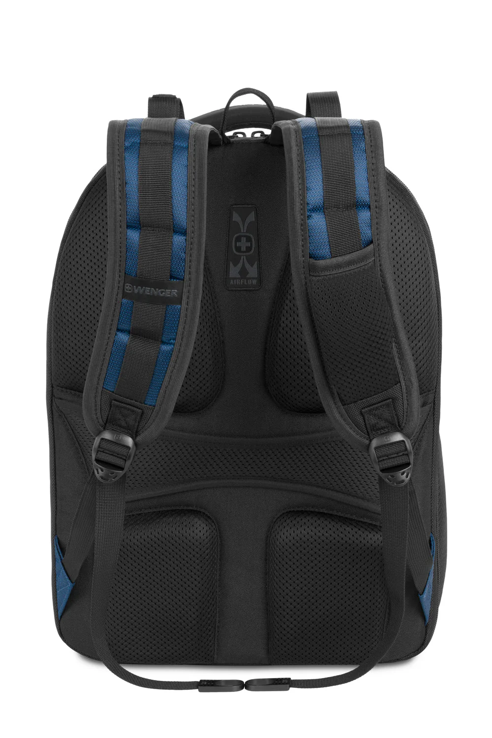 Wenger - Ibex ScanSmart Laptop Backpack in Black/Blue/Grey - Image 2